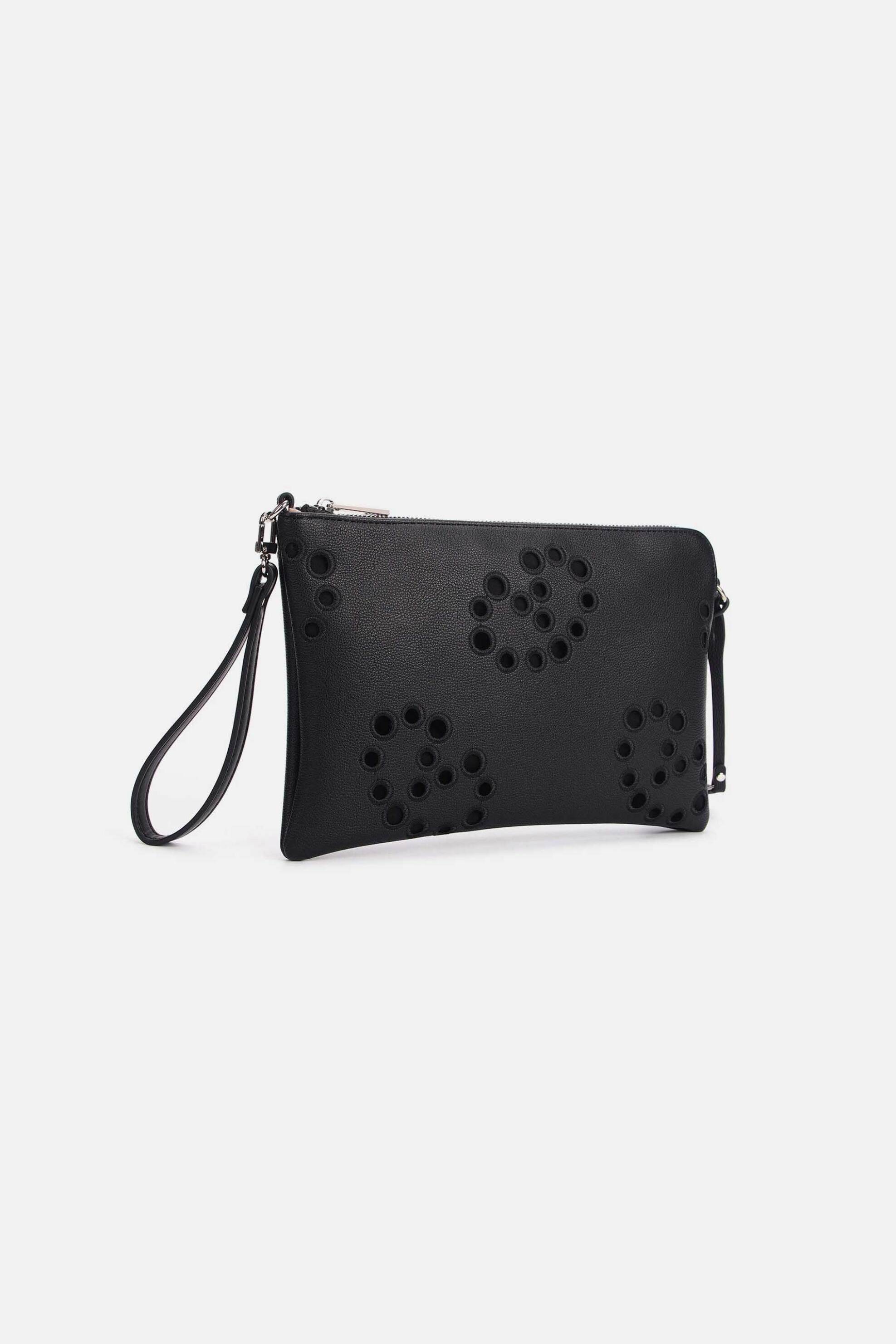 Ynot? γυναικεία τσάντα clutch "Angel M" - ANG303S6 Μαύρο φωτογραφία