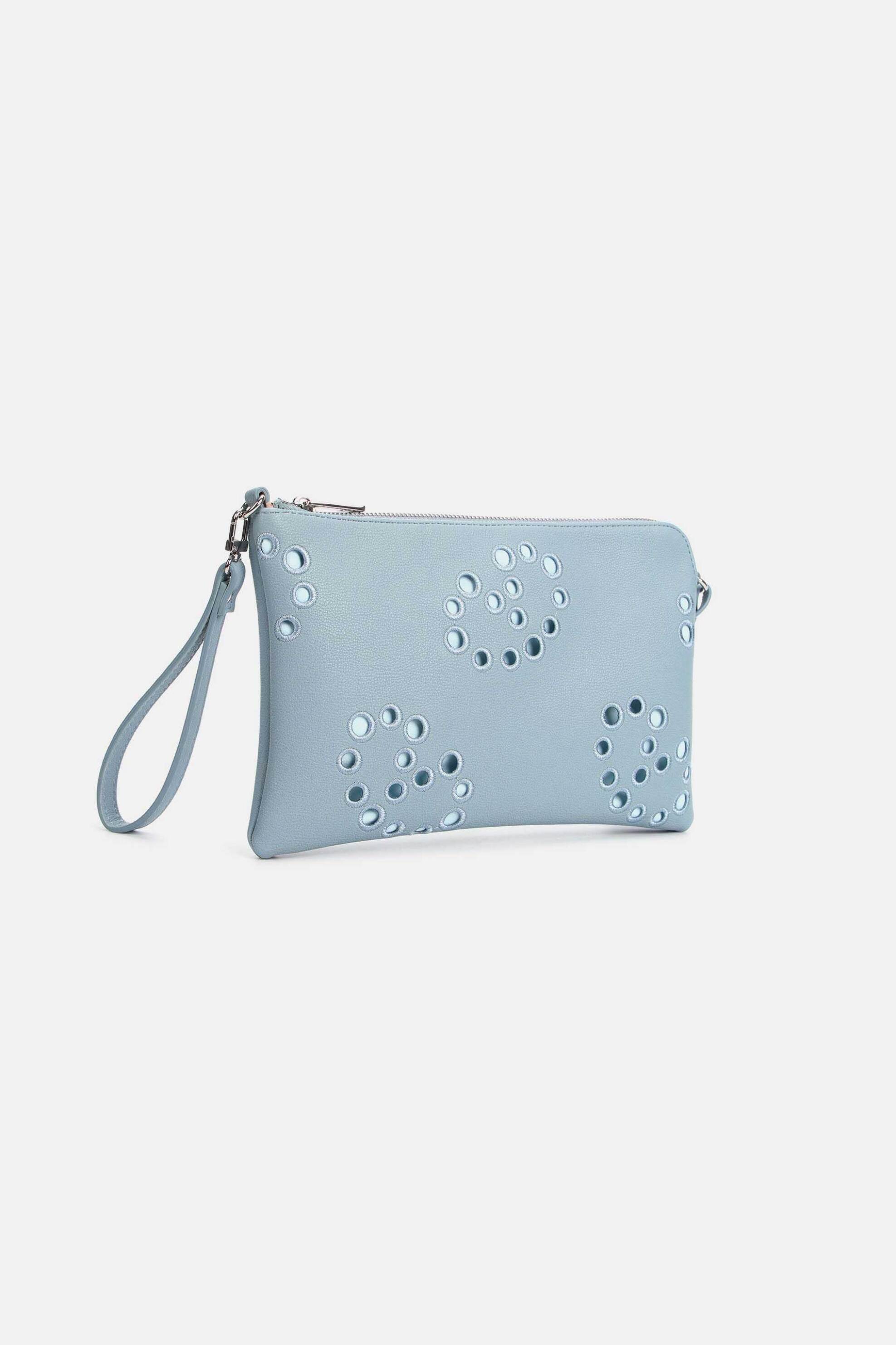 Y NOT? Ynot? γυναικεία τσάντα clutch "Angel M" - ANG303S6 Μπλε Ανοιχτό - 2