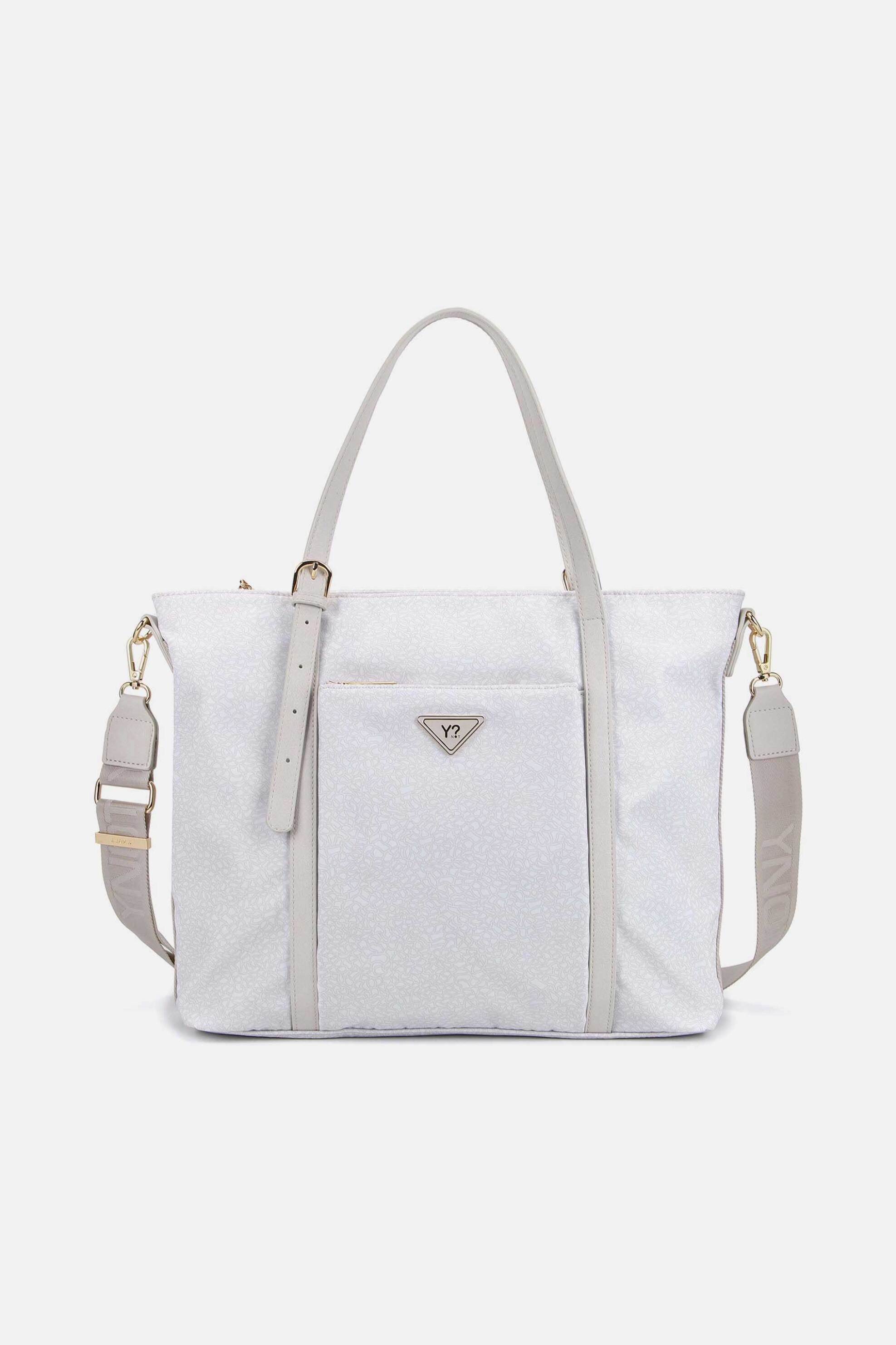 Ynot? γυναικεία τσάντα shopper "Cloud XL" - CLO013S6 Λευκό