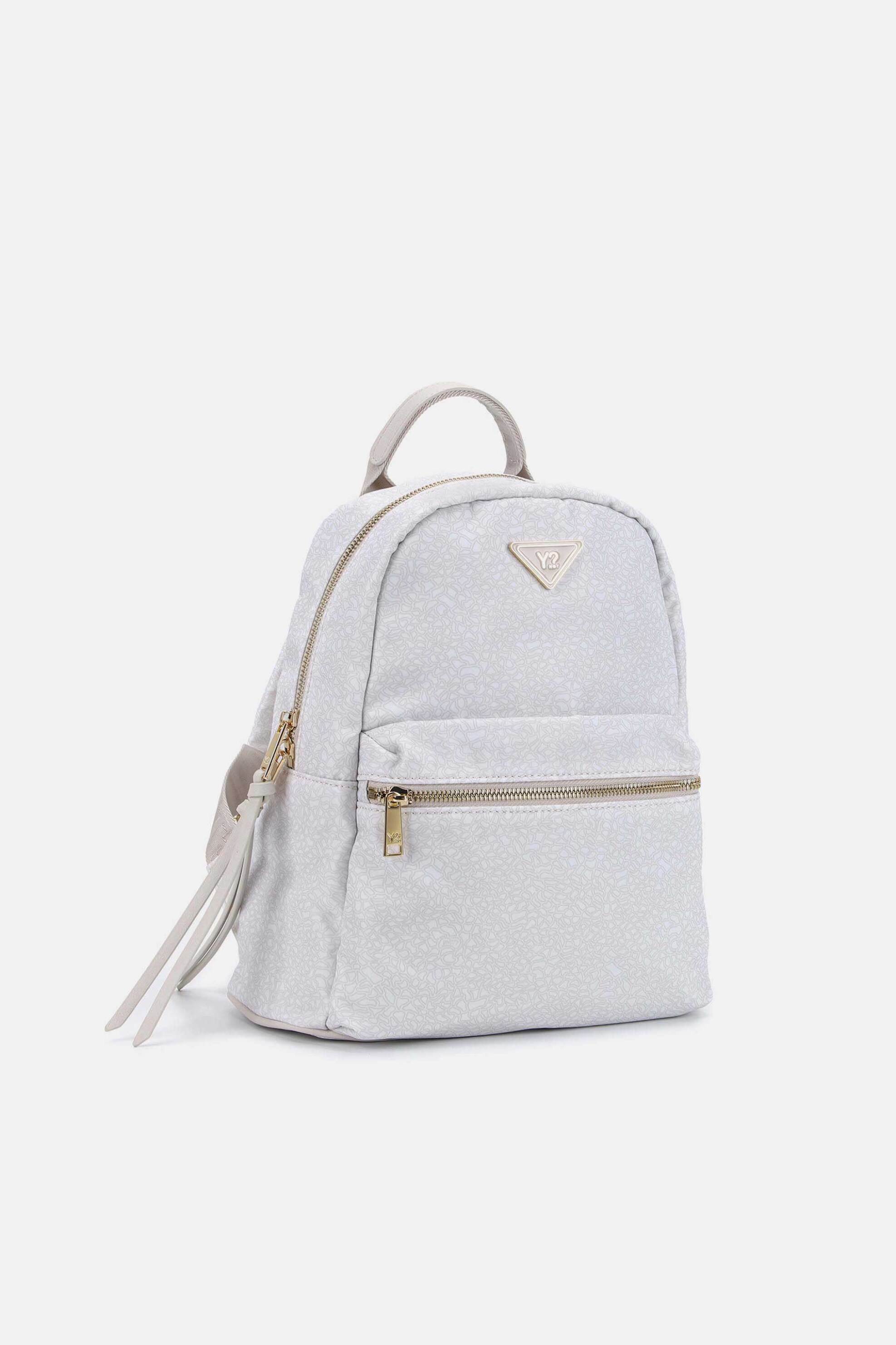 Ynot? γυναικείο backpack "Cloud M" - CLO026S6 Λευκό φωτογραφία