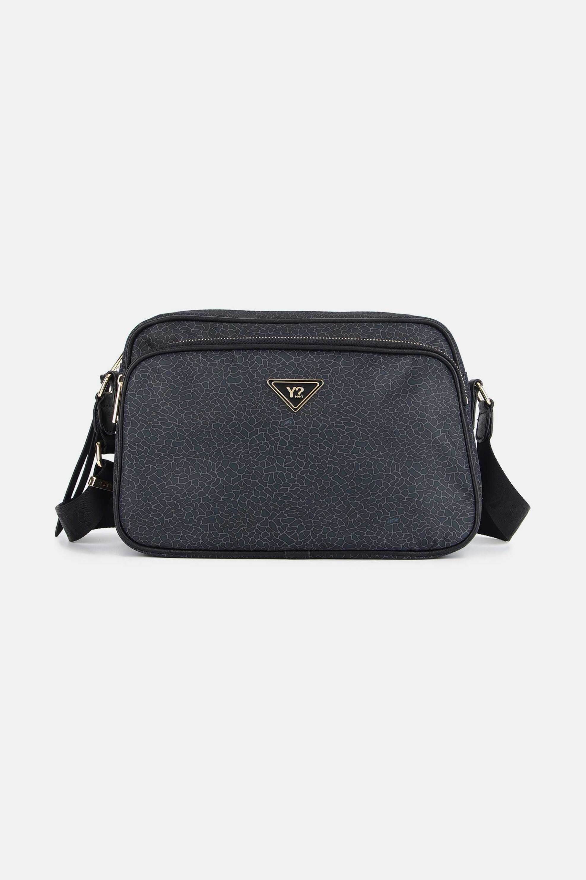 Ynot? γυναικεία τσάντα crossbody "Cloud M" - CLO041S6 Μαύρο