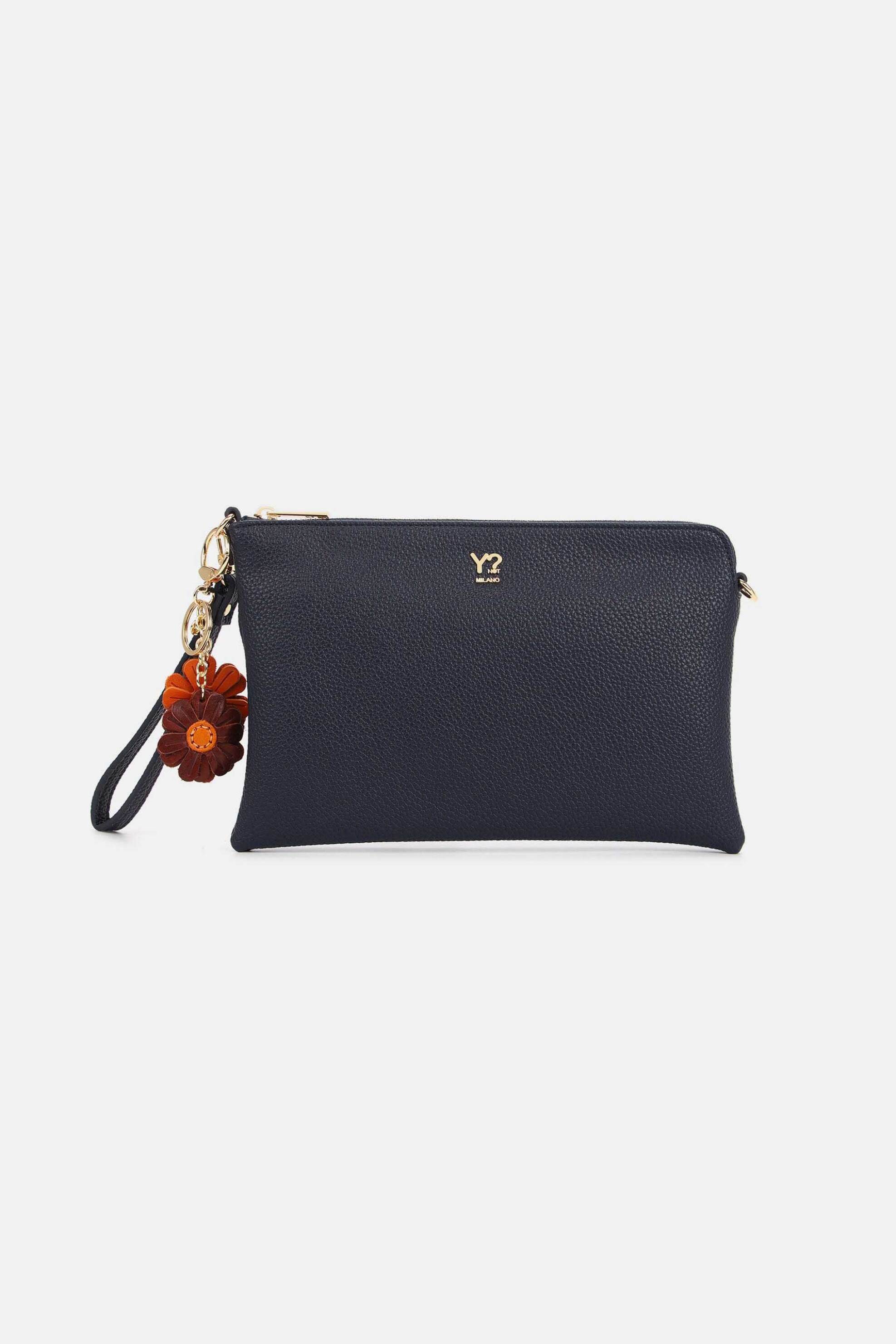 Y NOT? Ynot? γυναικεία τσάντα clutch "Harmony M" - HAR303S6 Μπλε Σκούρο