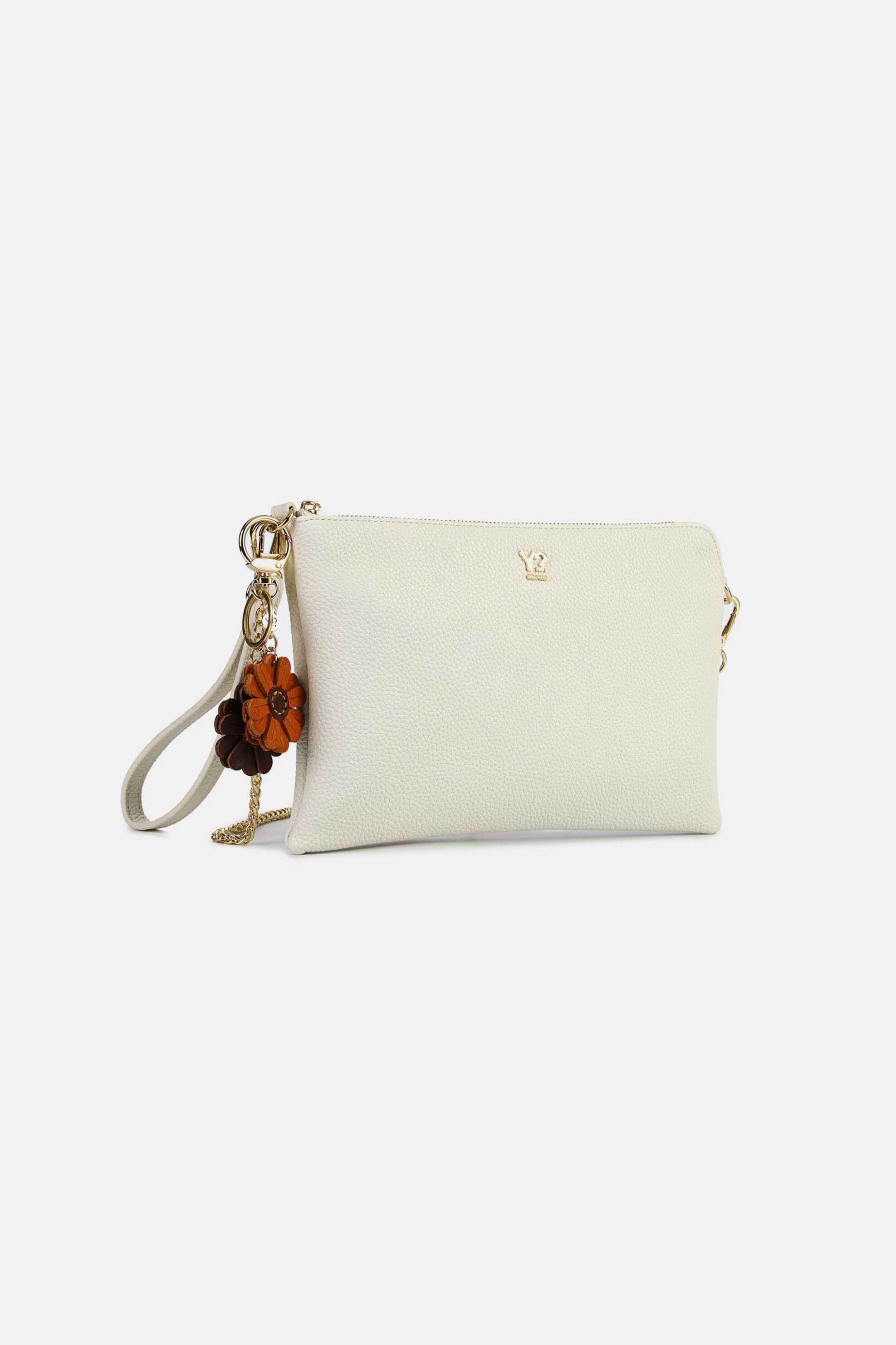 Ynot? γυναικεία τσάντα clutch "Harmony M" - HAR303S6 Υπόλευκο φωτογραφία