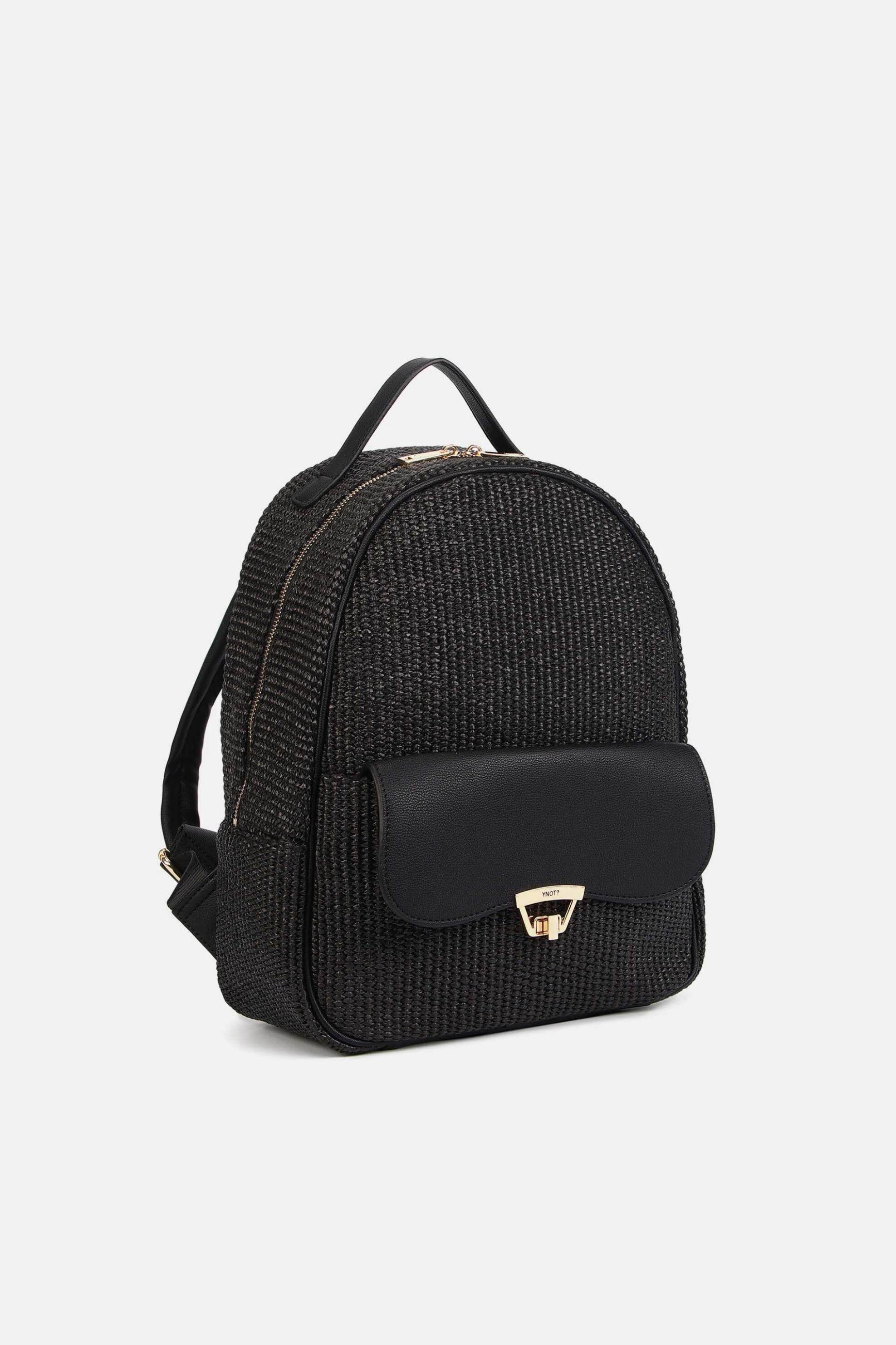 Ynot? γυναικείο ψάθινο backpack 