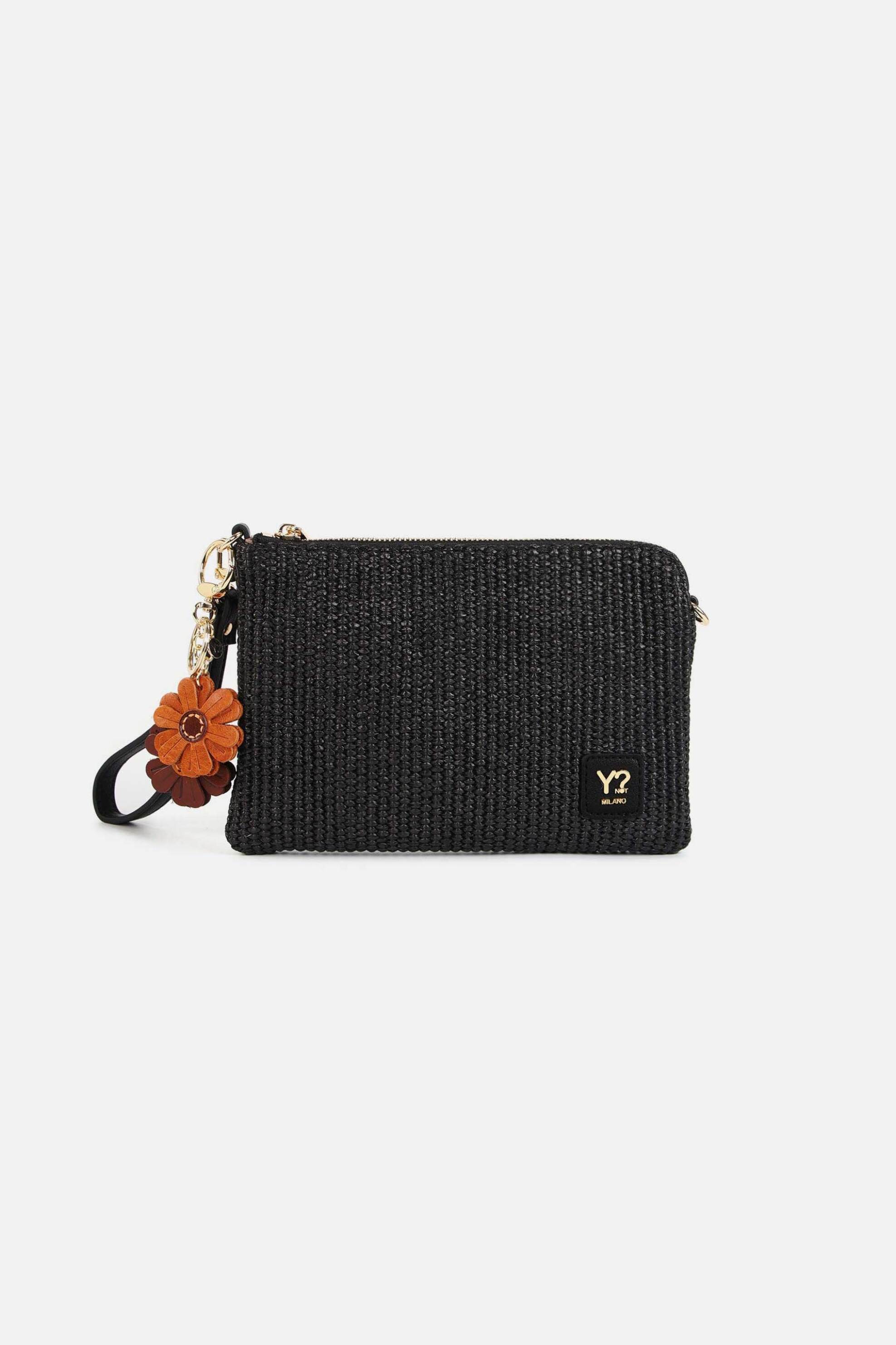 Ynot? γυναικεία ψάθινη τσάντα clutch 