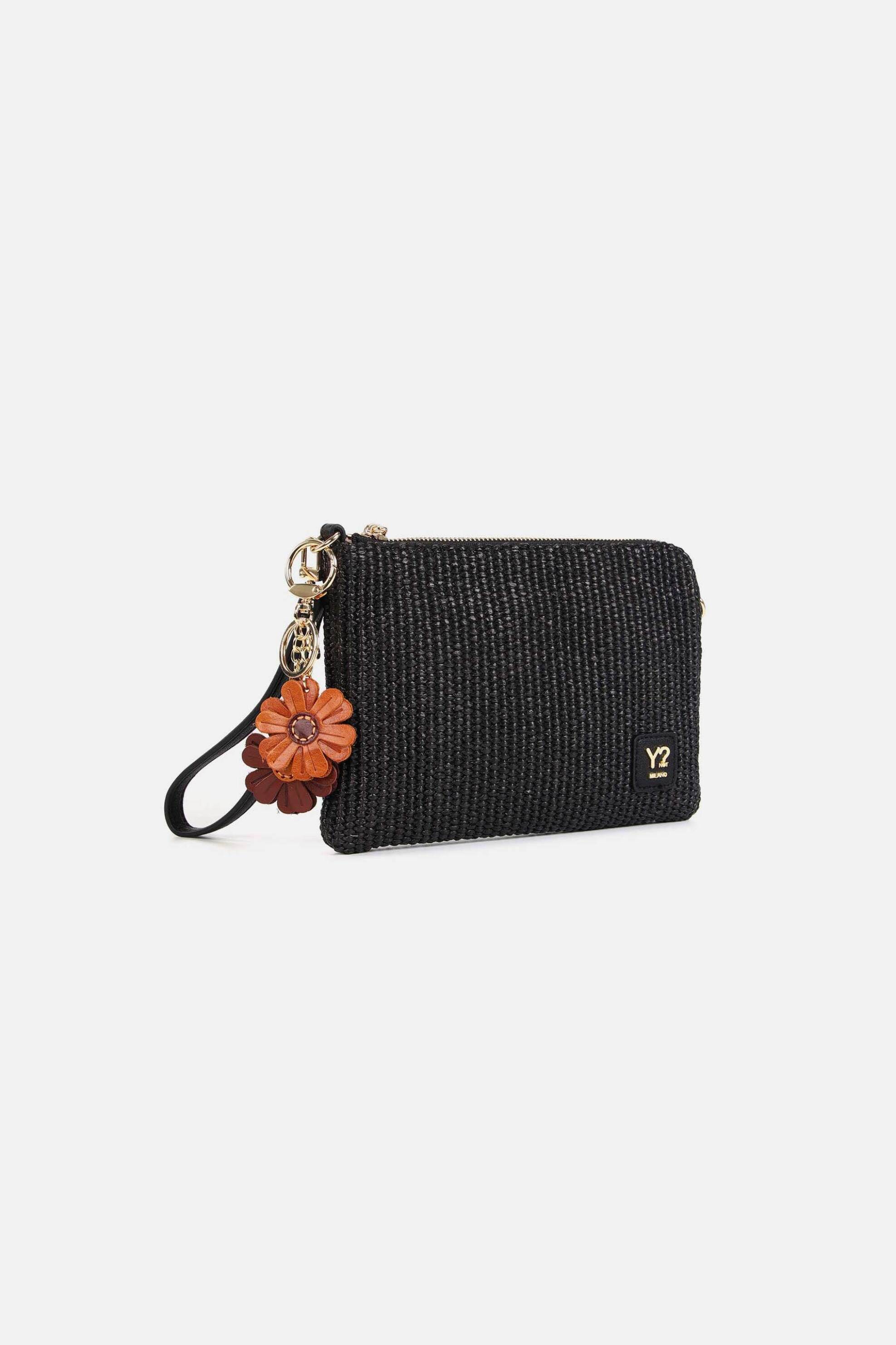 Ynot? γυναικεία ψάθινη τσάντα clutch 