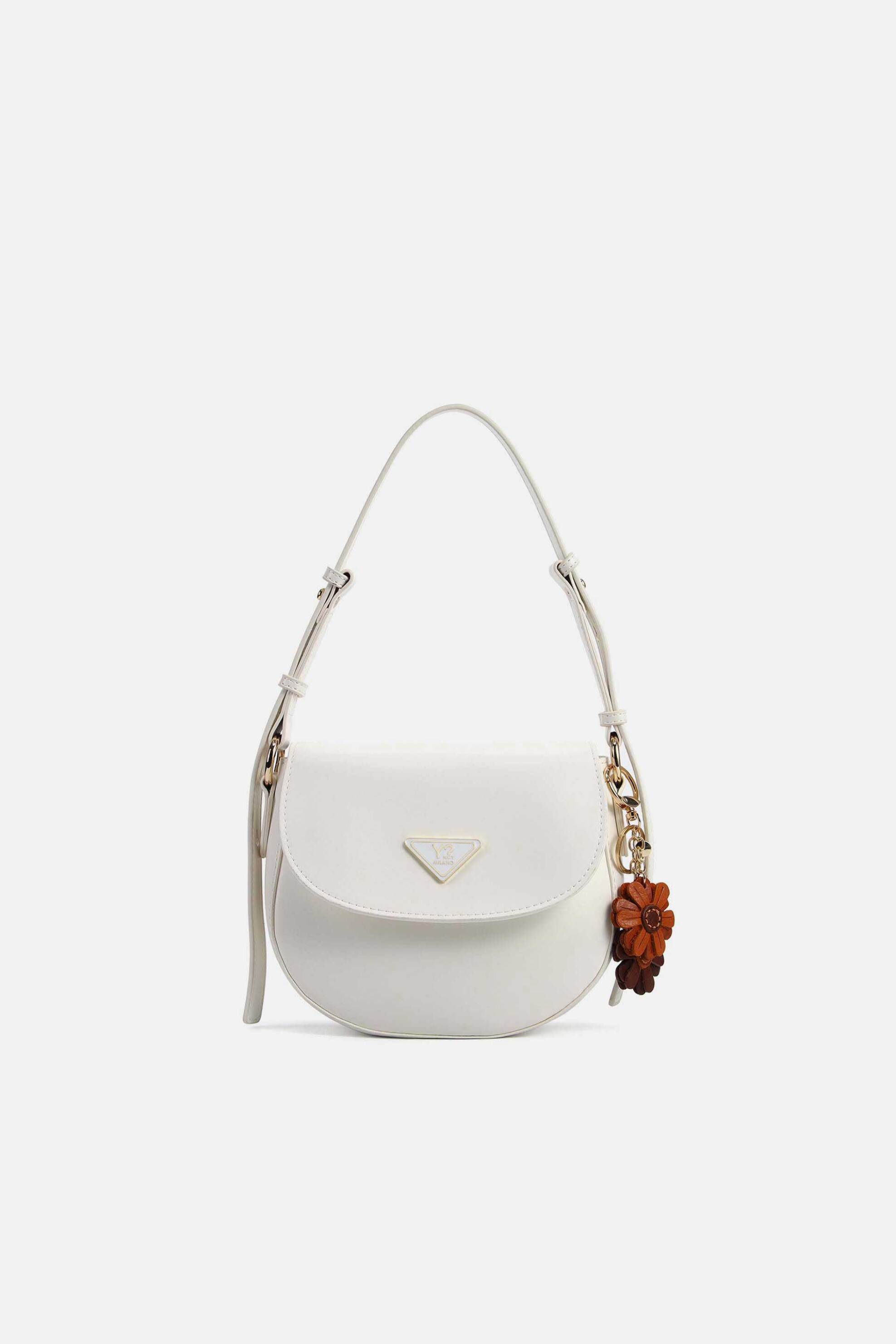 Ynot? γυναικεία τσάντα crossbody "Moonlight XS" - MLG003S6 Υπόλευκο