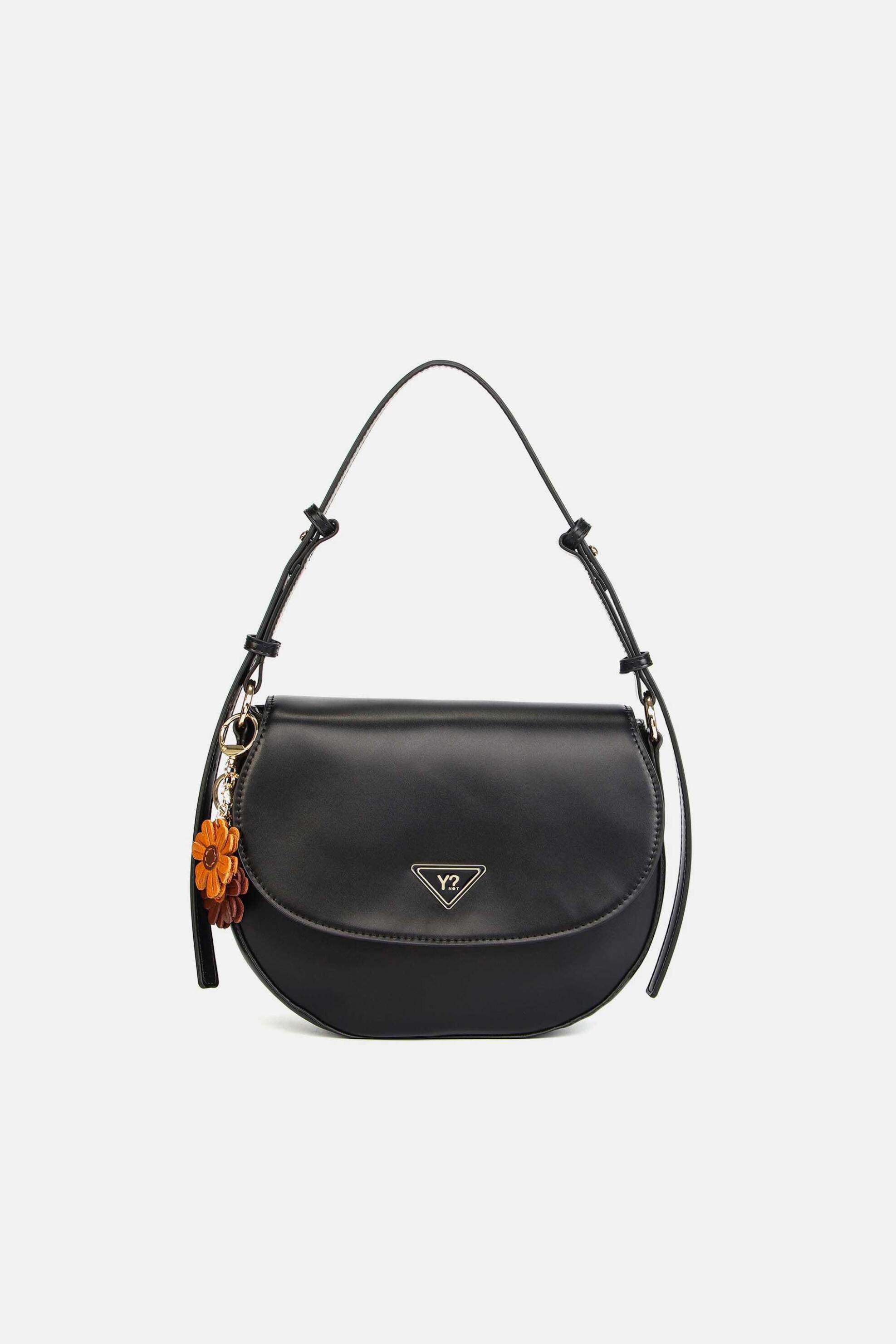Y NOT? Ynot? γυναικεία τσάντα crossbody "Moonlight M" - MLG004S6 Μαύρο