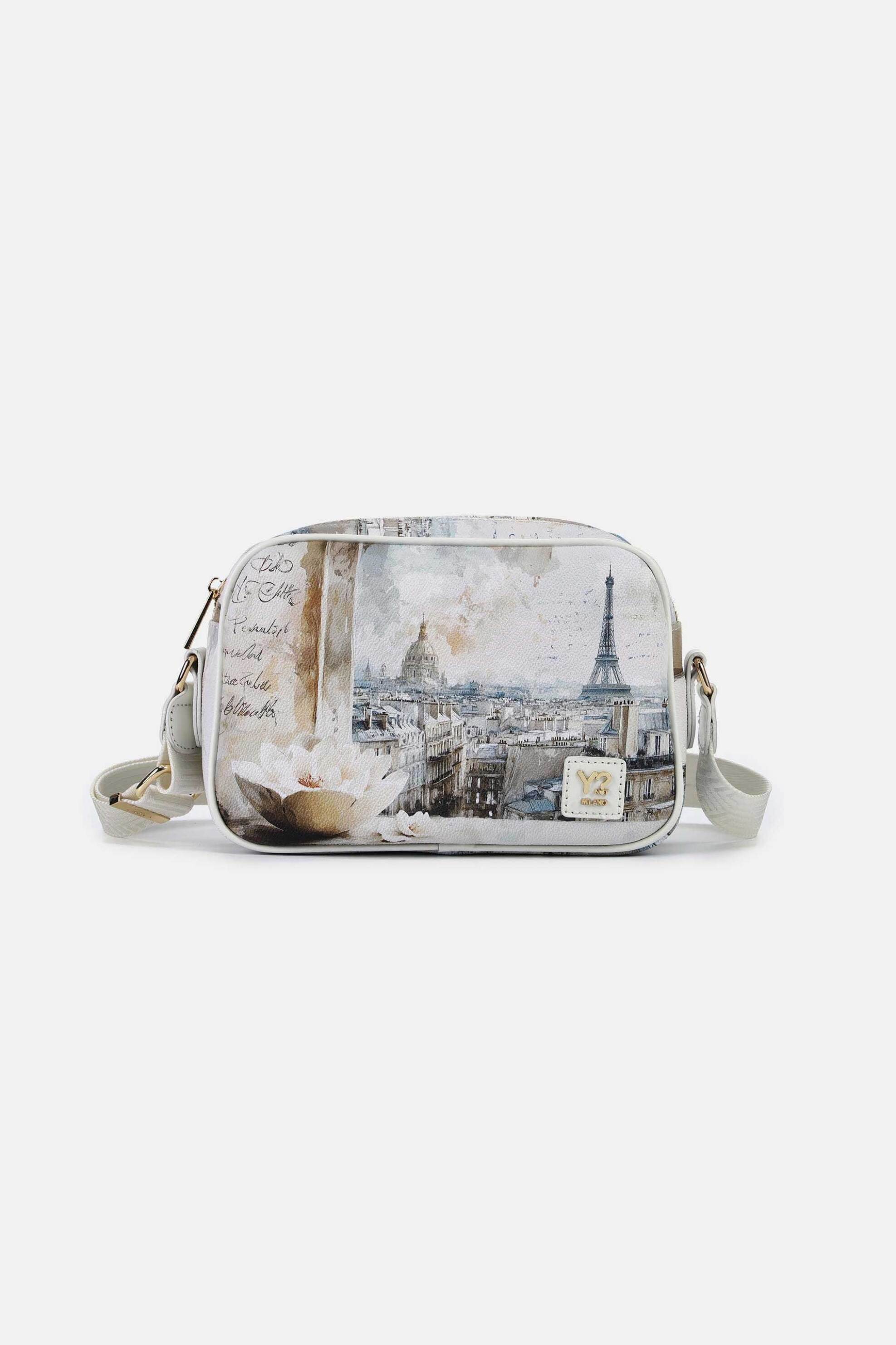 Ynot? γυναικεία τσάντα crossbody "Yes S" - YES310S6 Υπόλευκο