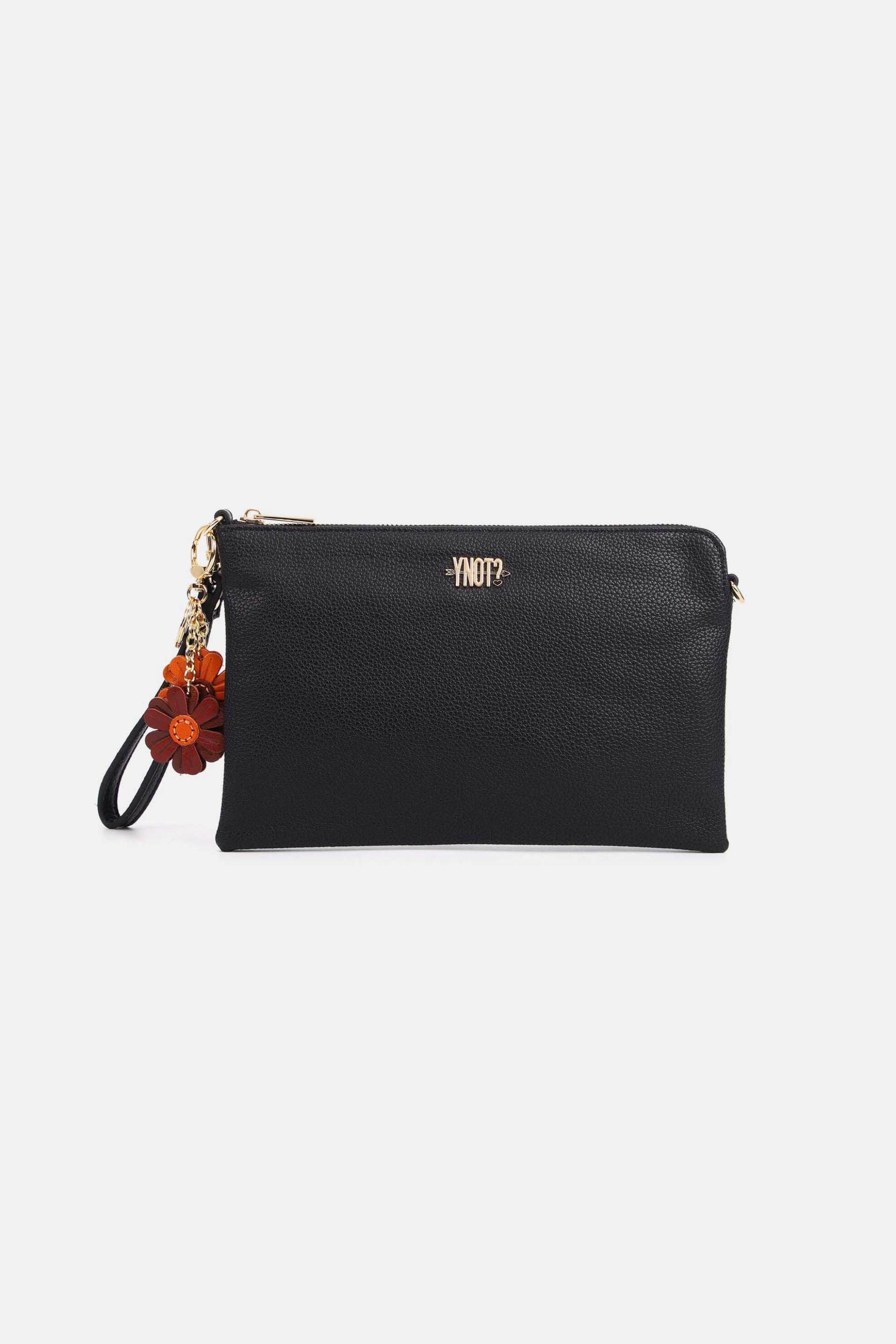 Y NOT? Ynot? γυναικεία τσάντα clutch "Zante M" - ZAN303S6 Μαύρο