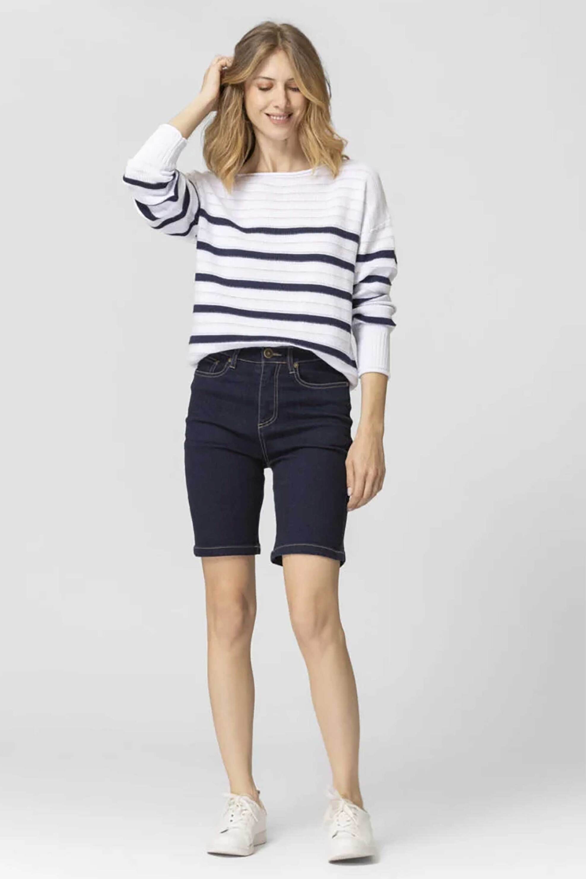 BILLY SABBADO Billy Sabbado γυναικεία βερμούδα denim - 4225425624 Μπλε Σκούρο 2025