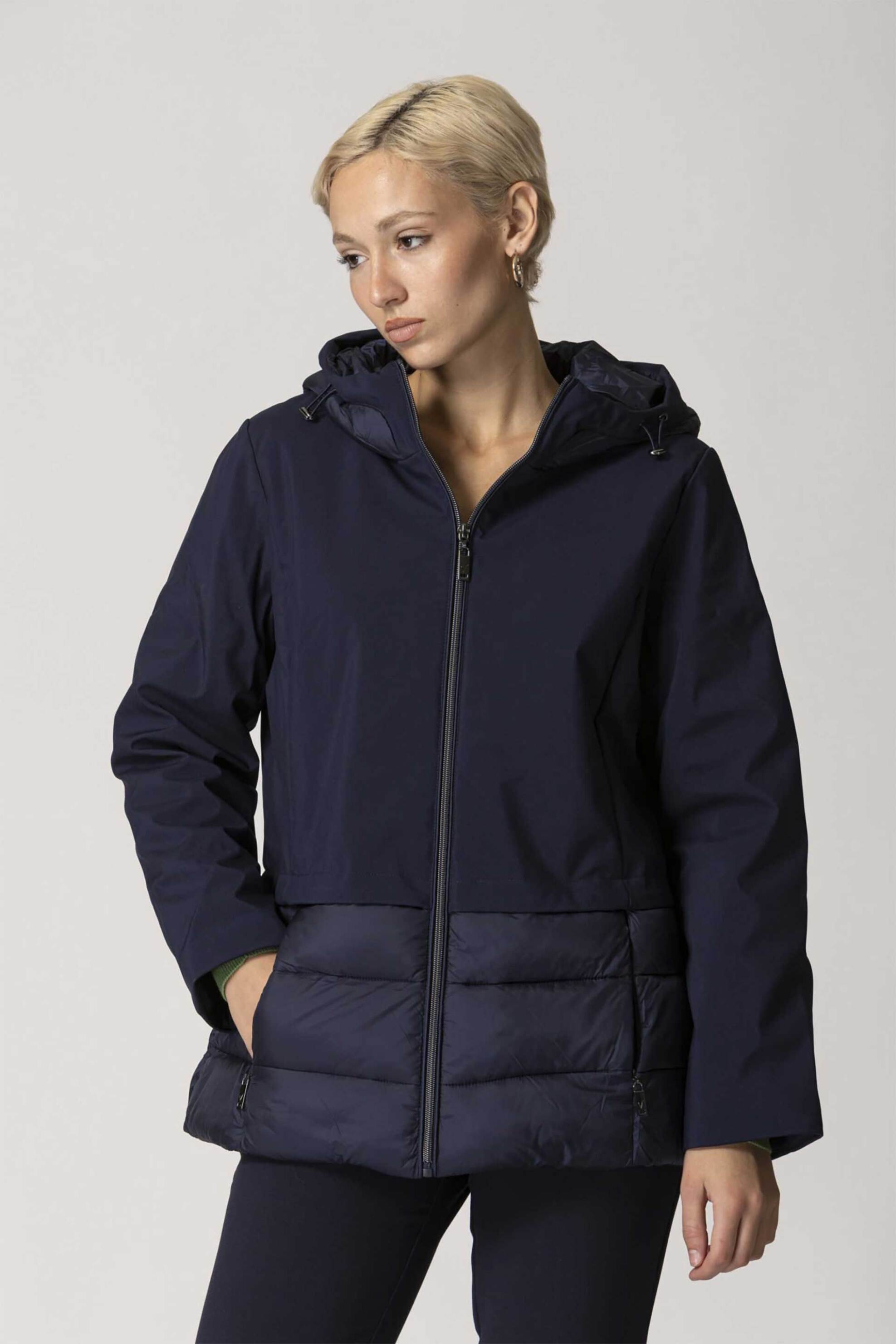 BILLY SABBADO Billy Sabbado γυναικείο αδιάβροχο μπουφάν μονόχρωμο - 4925727728 Μπλε Σκούρο