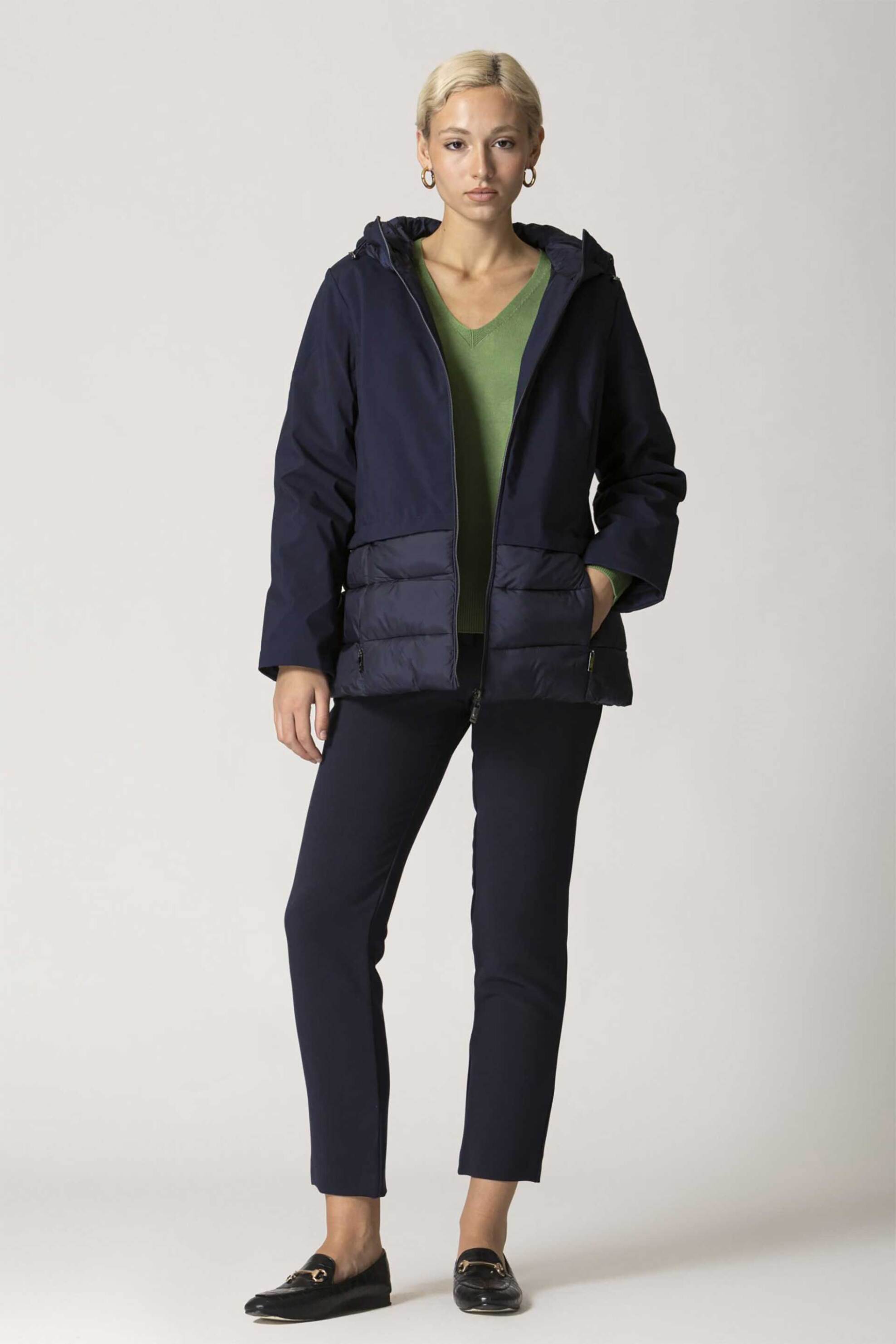 Billy Sabbado γυναικείο αδιάβροχο μπουφάν μονόχρωμο - 4925727728 Μπλε Σκούρο φωτογραφία