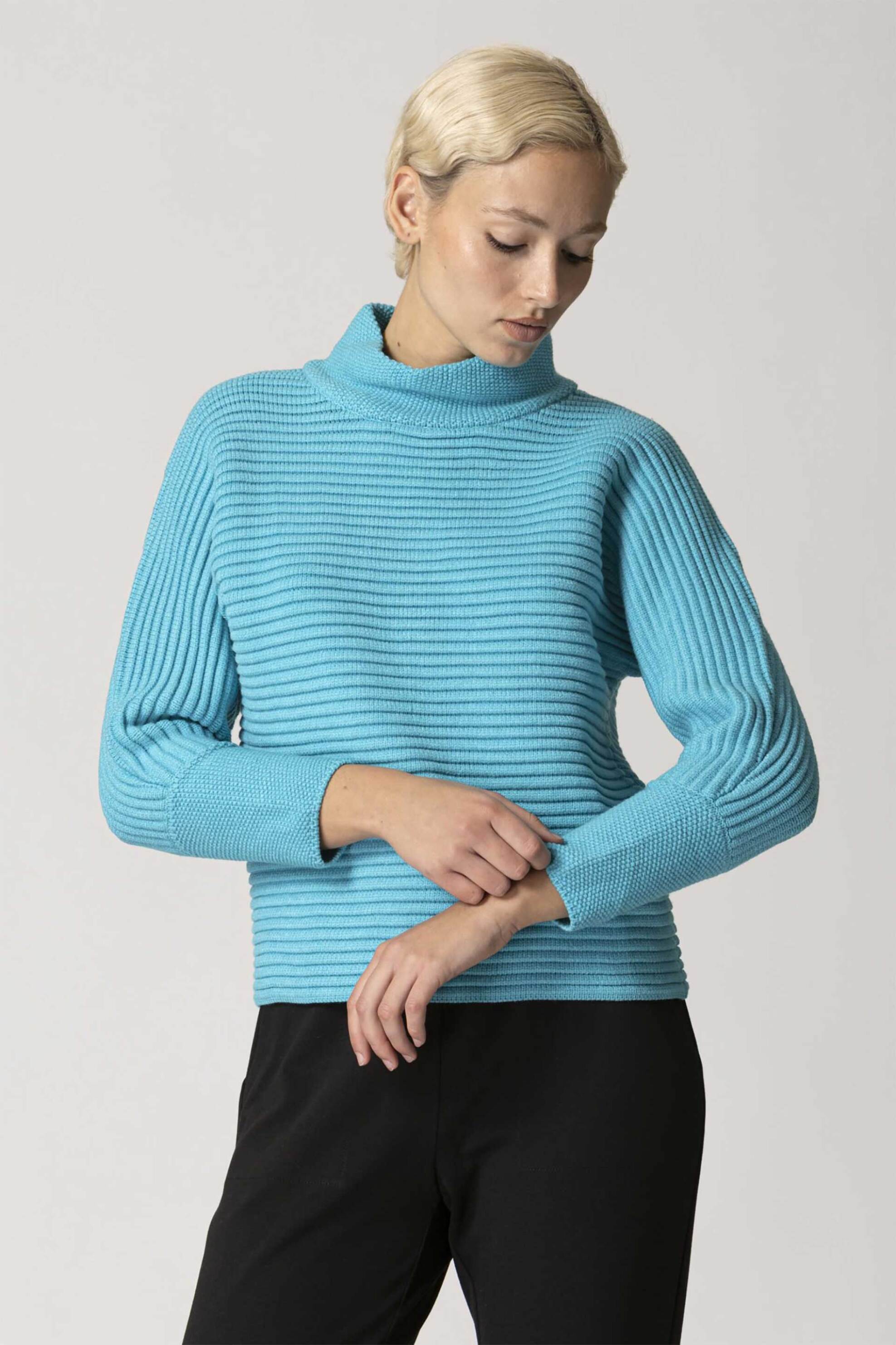 BILLY SABBADO Billy Sabbado γυναικεία πλεκτή μπλούζα με σχέδιο στην πλέξη - 4925262911 Μπλε Σκούρο