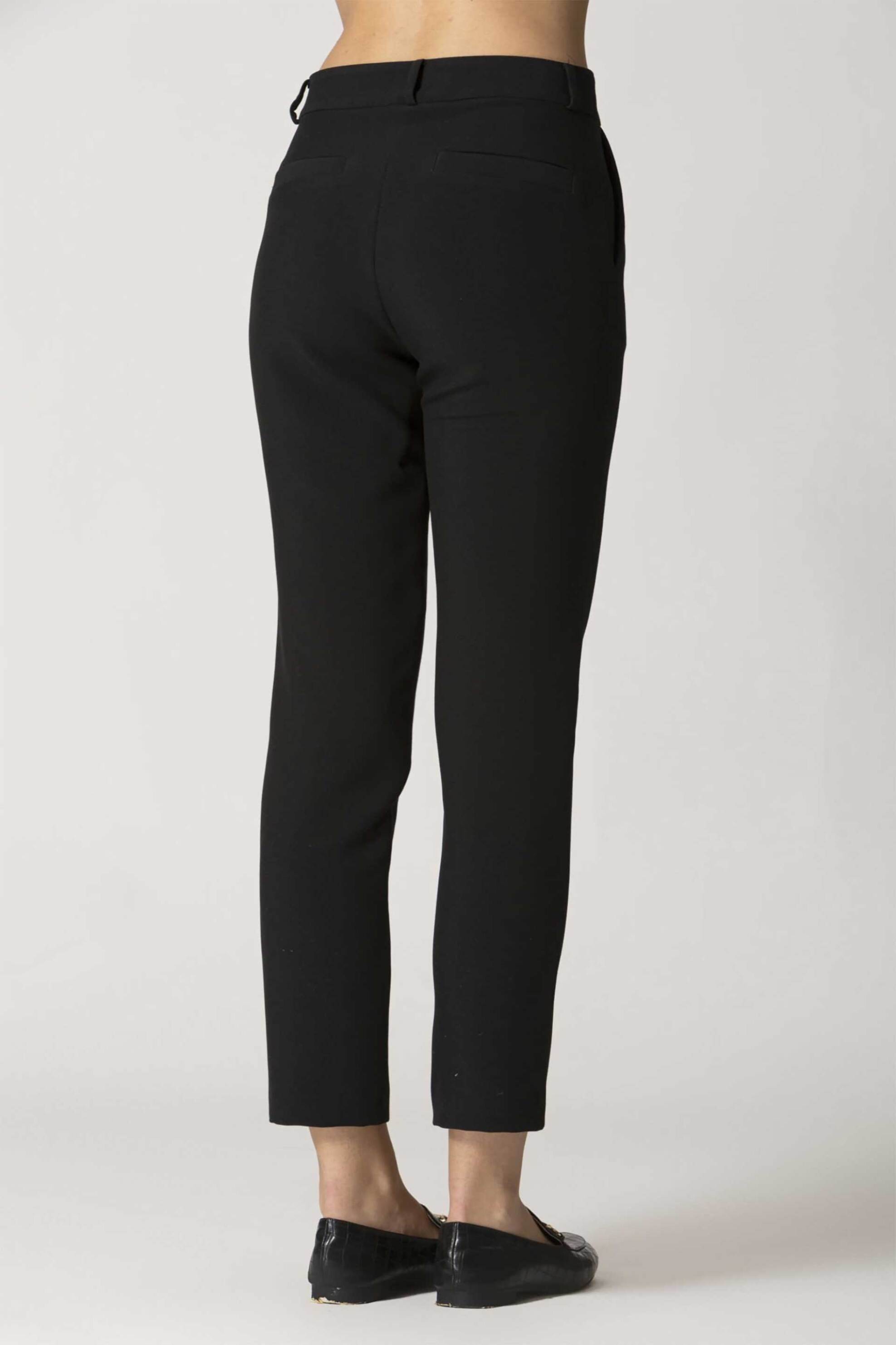 Billy Sabbado γυναικείο cropped παντελόνι μονόχρωμο - 0699414066 Μαύρο φωτογραφία