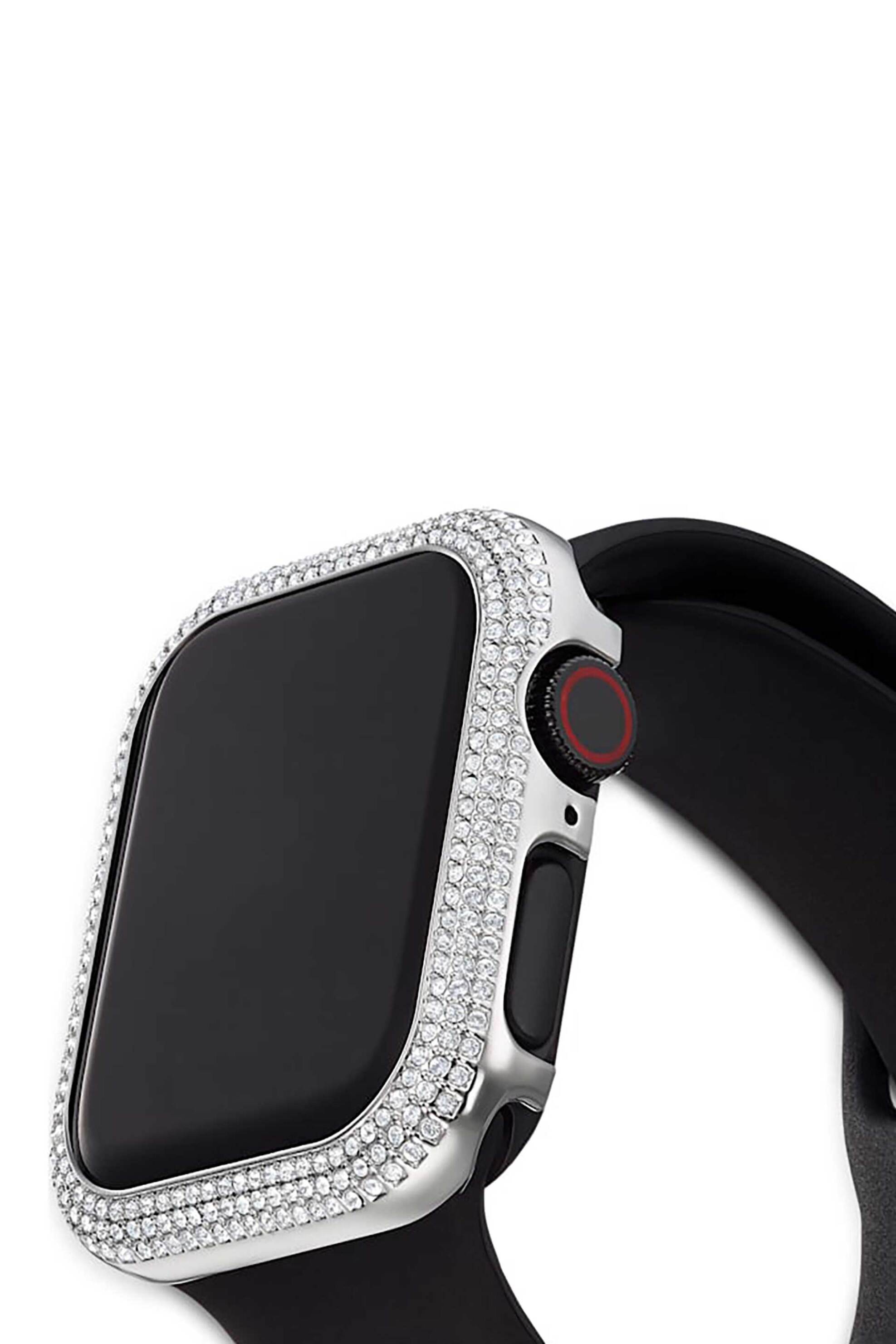 Swarovski Θήκη για Apple Watch Series 4 5 40 MM Ασημί Τόνος Sparkling - 5572573
