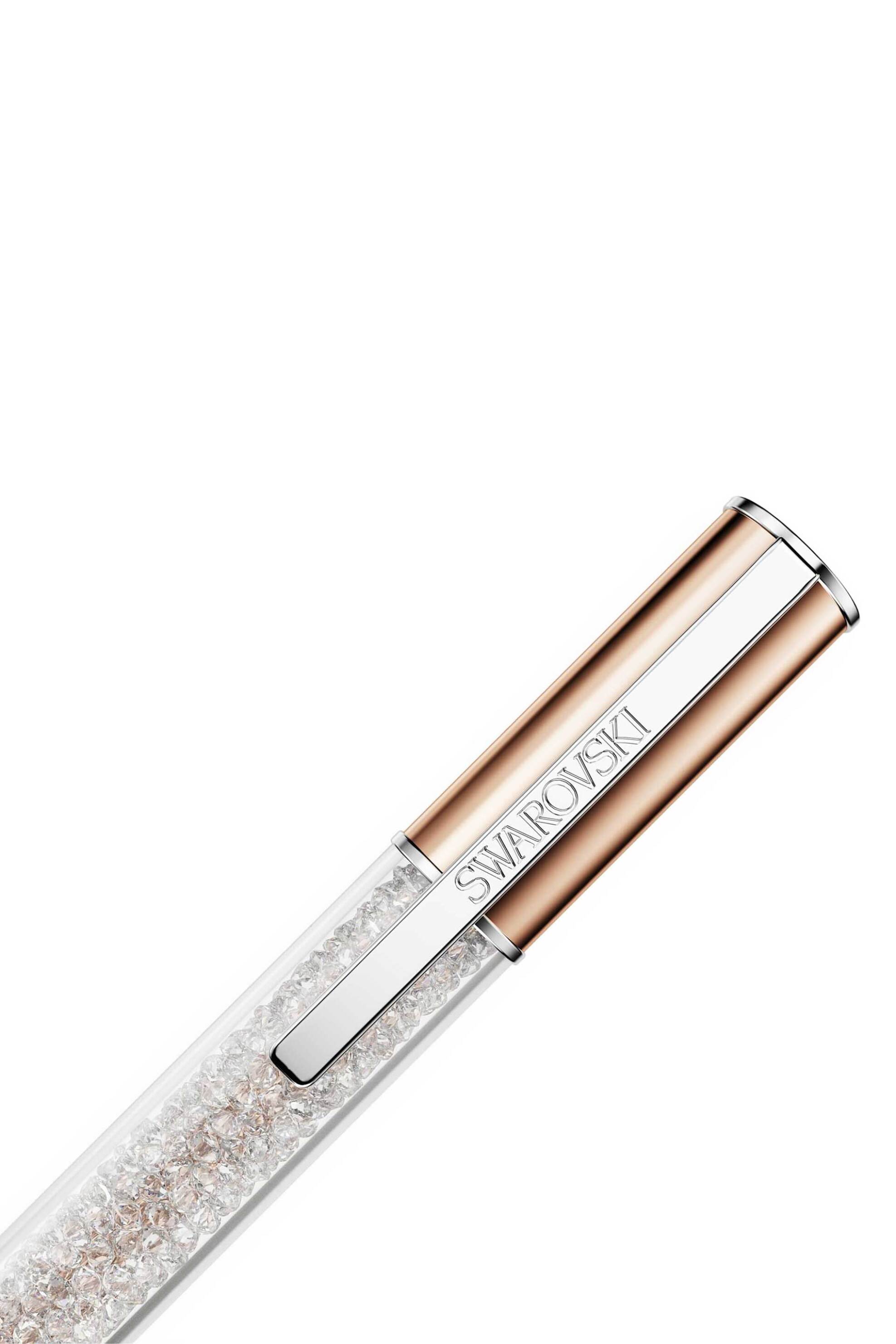 Swarovski γυναικείο στυλό ροζ χρυσαφί τόνος, επιμετάλλωση σε ροζ χρυσαφί τόνο "Crystalline" - 5717529 φωτογραφία