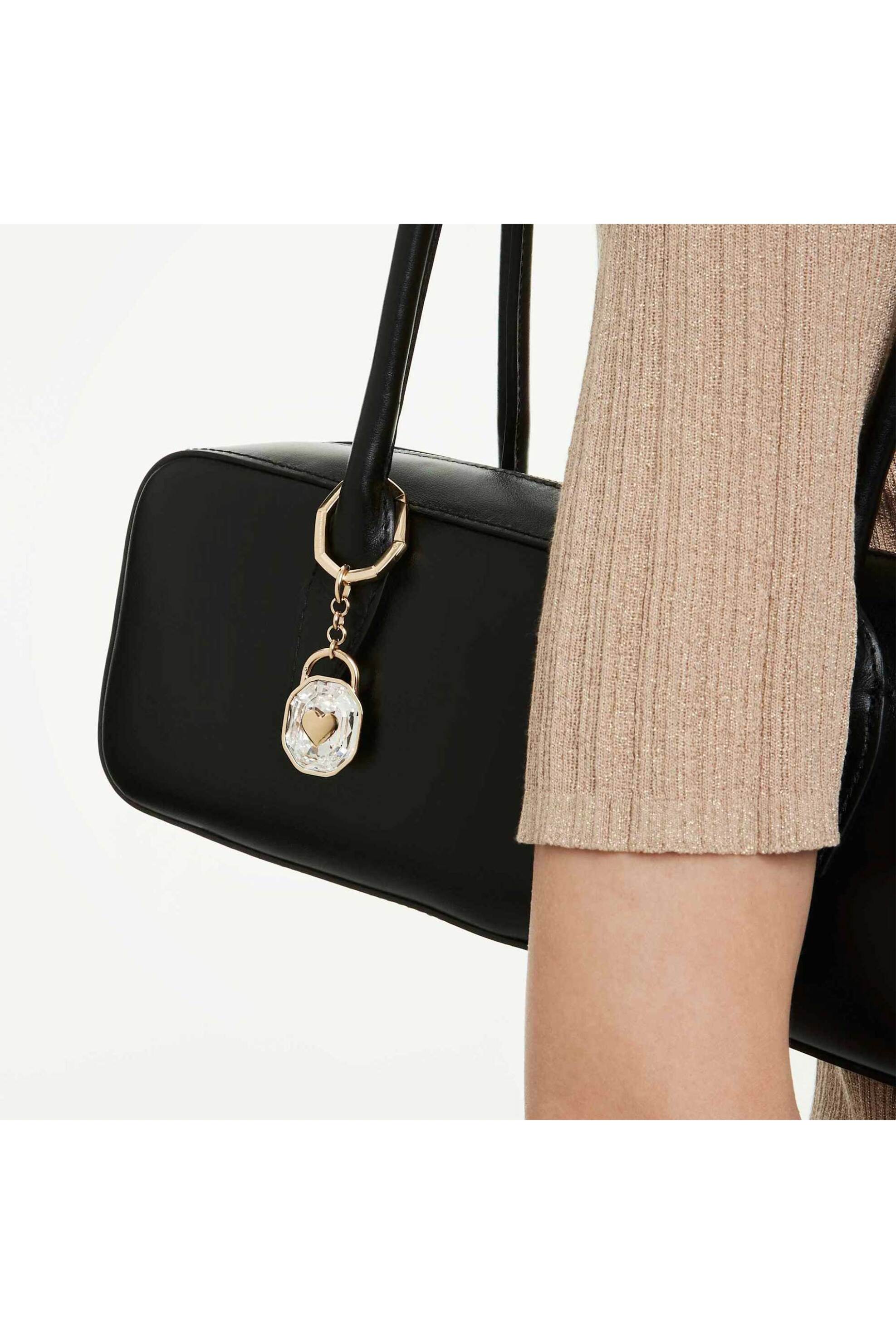 Swarovski γυναικείο μπρελόκ κοπή οβάλ, άσπρο, επιμετάλλωση σε χρυσαφί τόνο "Symbolica" - 5733765 φωτογραφία