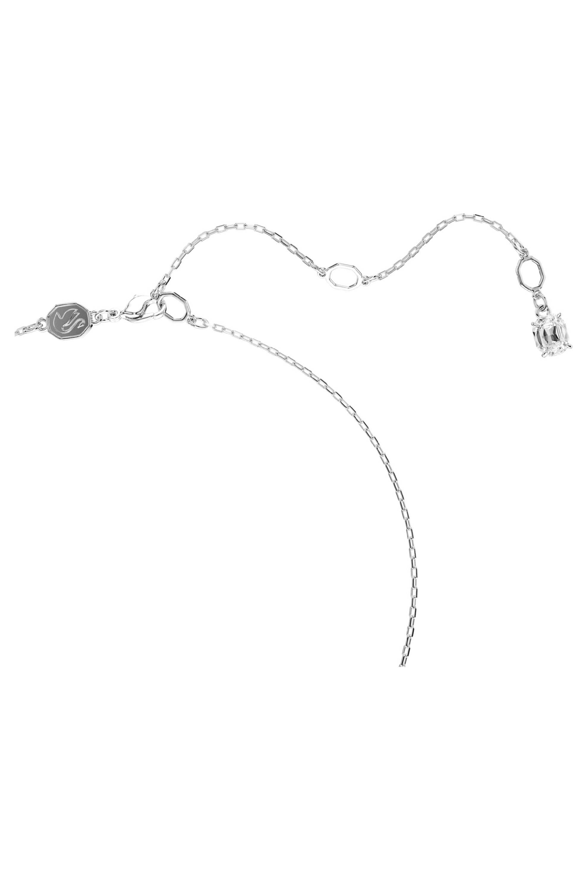 Swarovski Γυναικείο Μενταγιόν Κύκνος Μαύρο Φινίρισμα από Διάφορα Μέταλλα Swan - 5705721