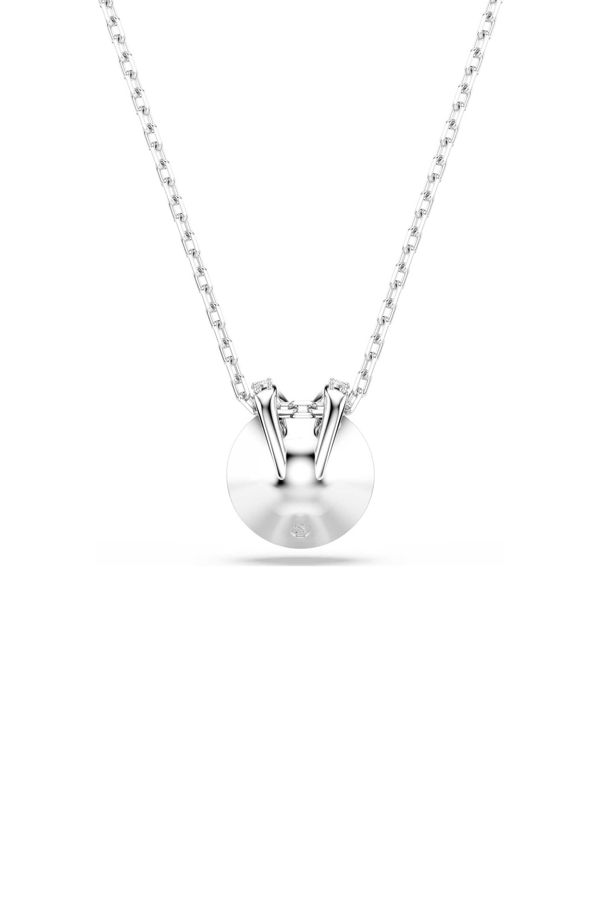 Swarovski Γυναικείο Μενταγιόν Στρογγυλή Κοπή Μπλε Επιμετάλλωση Ροδίου Bella V - 5734232