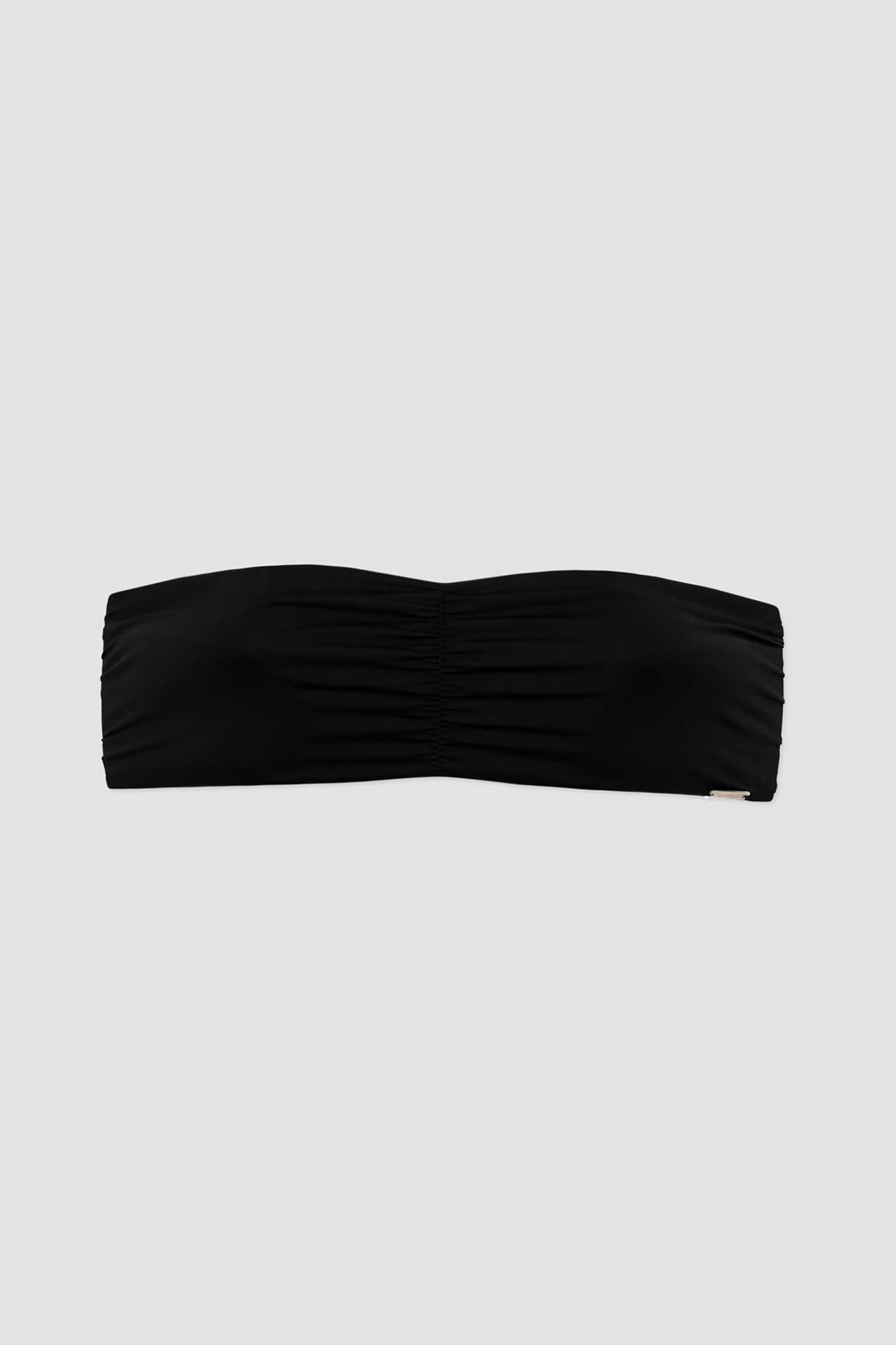 Minerva Γυναικείο Μαγιό Μπικίνι Τοπ Bandeau Strapless Hutu Cup B - 90-9270B-001-045 Μαύρο