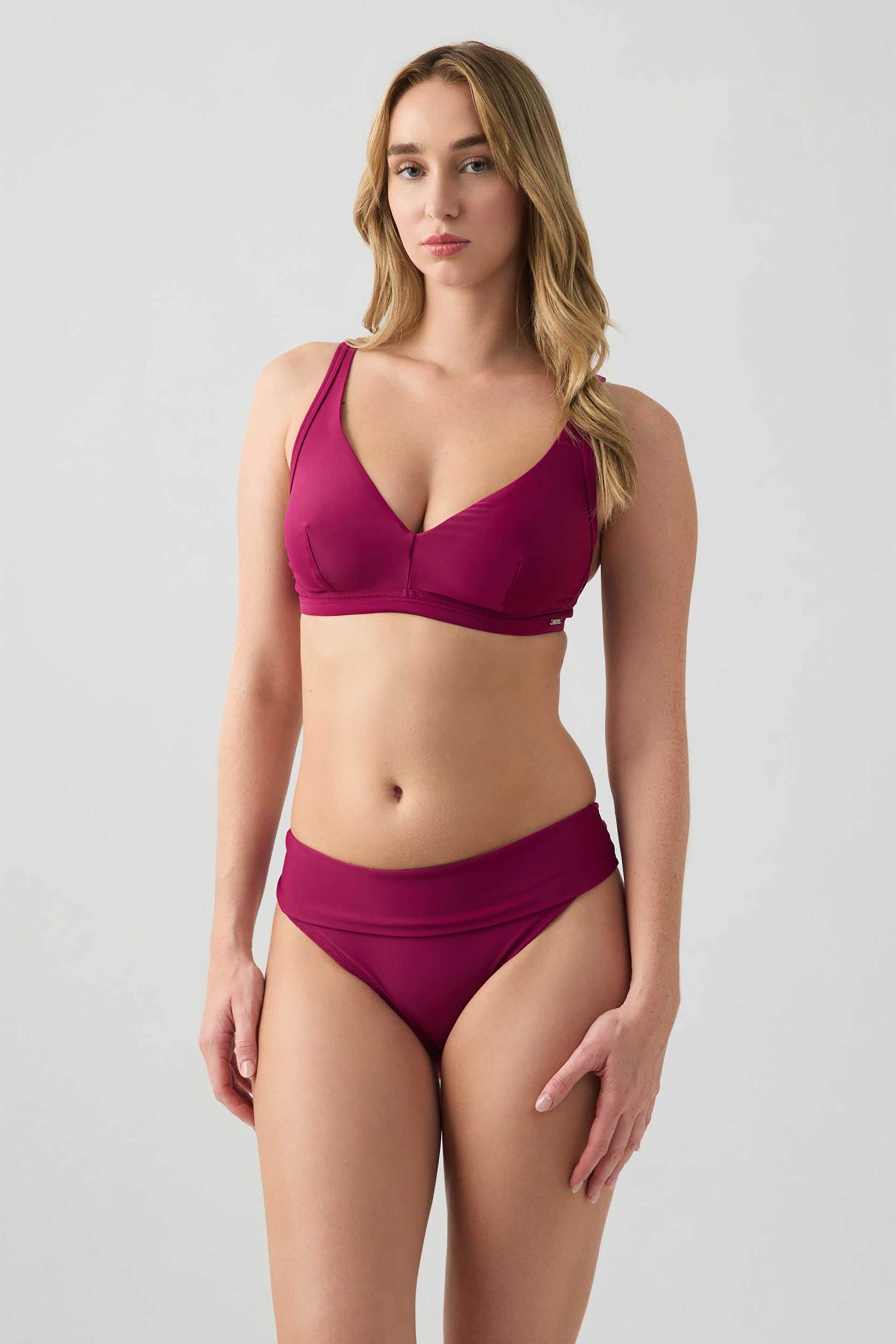 Minerva γυναικείο μαγιό μπικίνι σλιπ Rio Basic Full - 90-90334-002-045 Μοβ