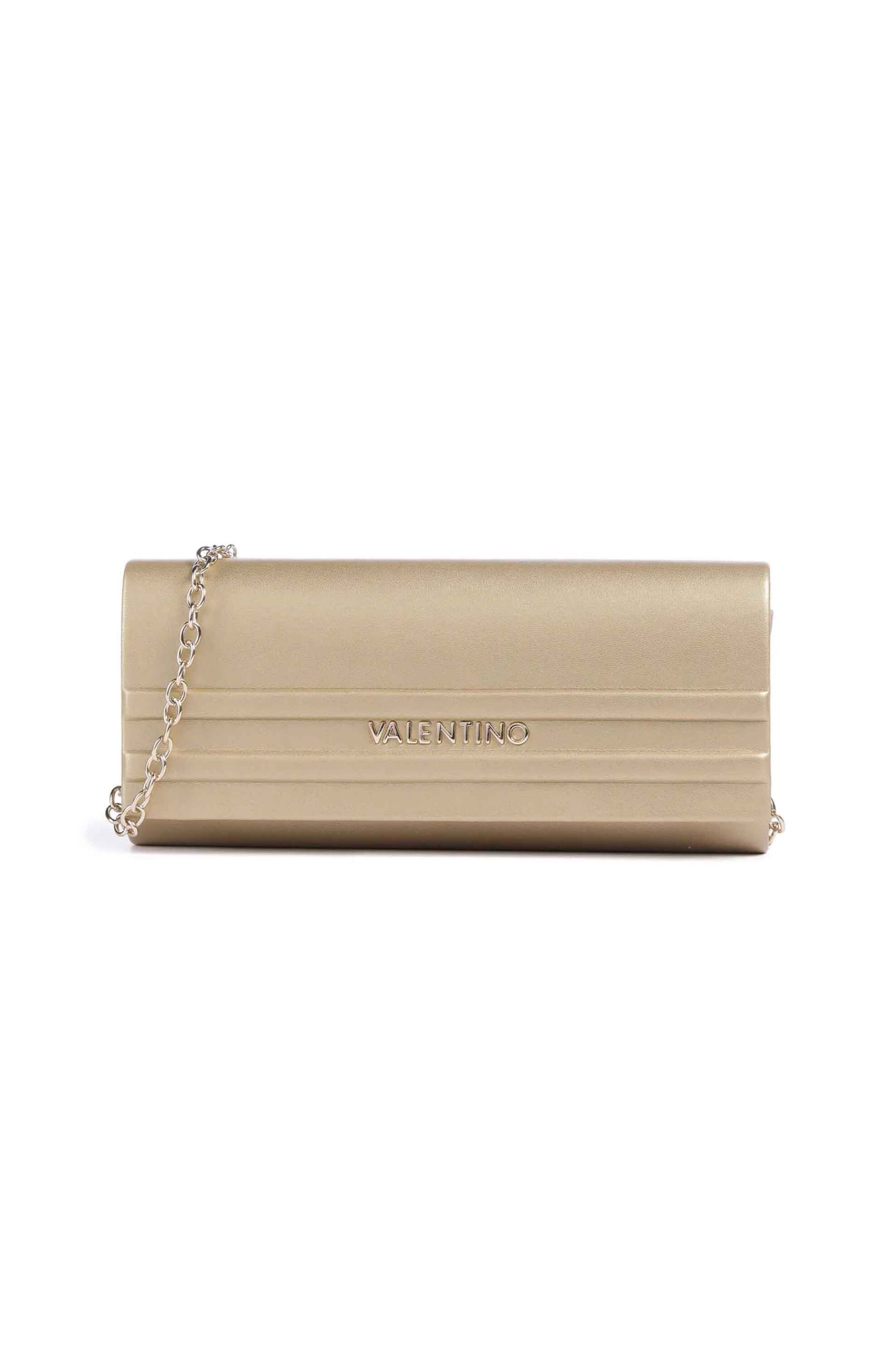 VALENTINO BY MARIO VALENTINO Valentino γυναικείος φάκελος/crossbody με μεταλλικό λογότυπο "Sofie" - 18LVBS90717/SOF Χρυσό