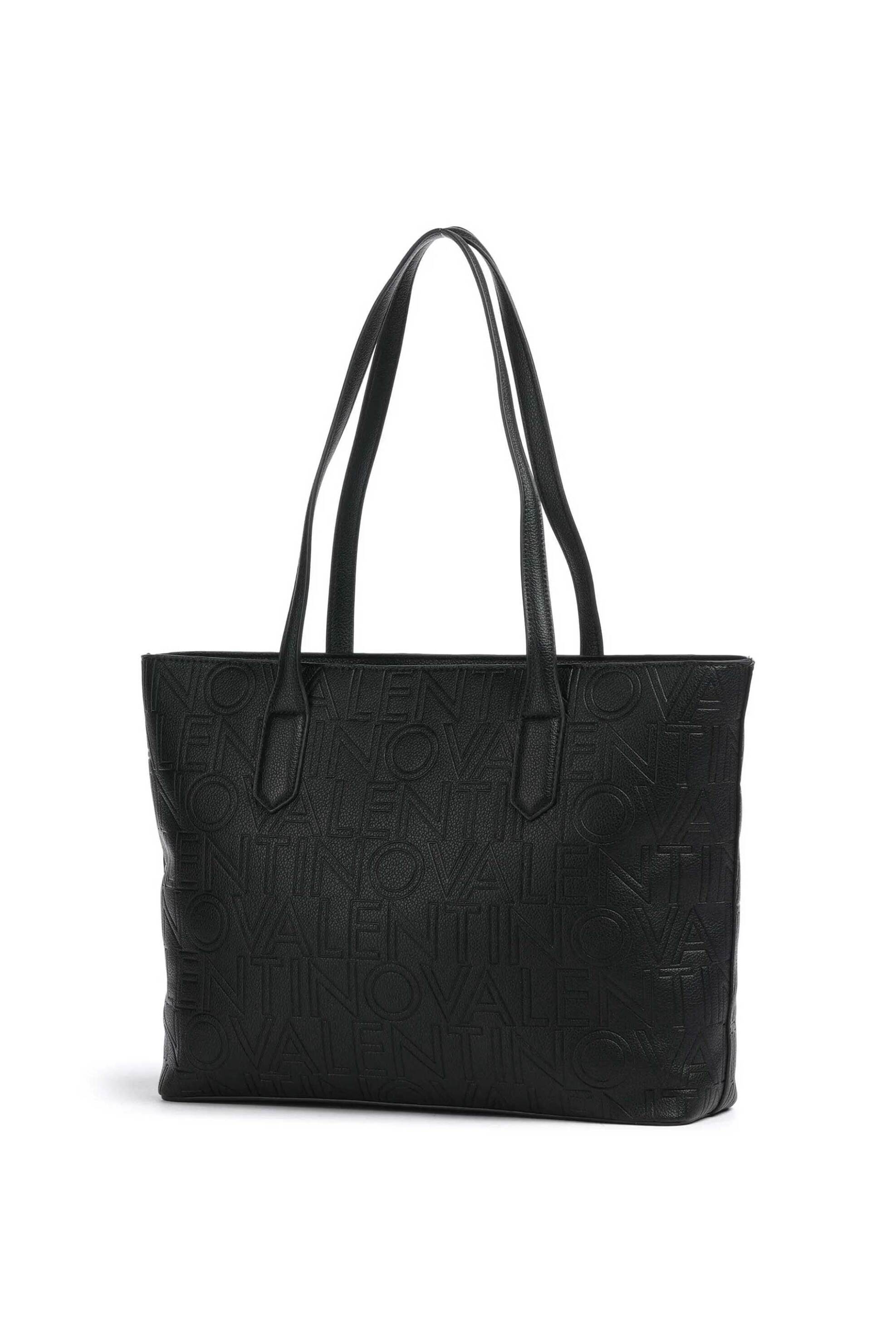 Valentino γυναικεία τσάντα ώμου "Pansy Tote" - 46LVBS8PG01/PAN Μαύρο φωτογραφία