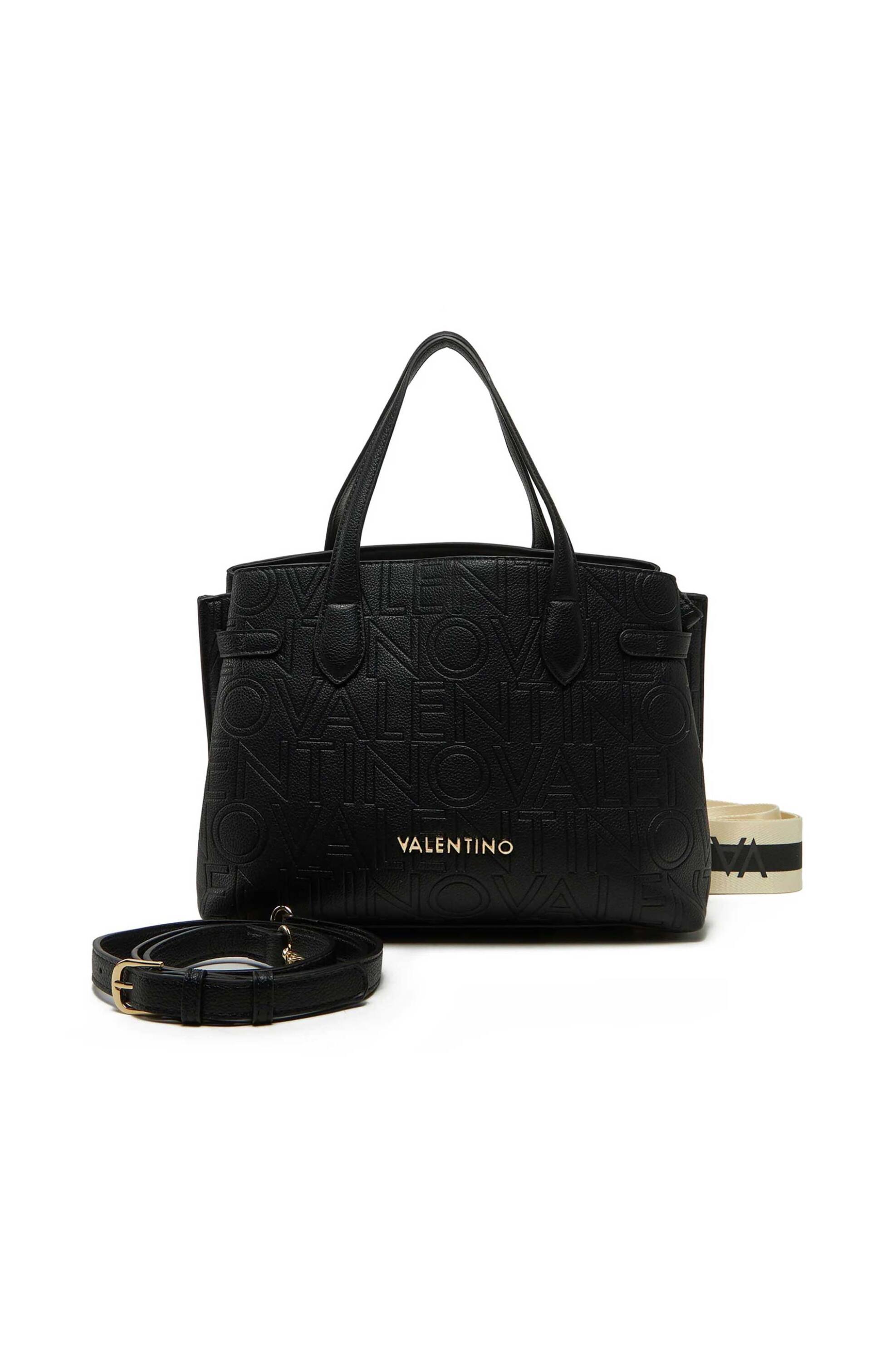 VALENTINO BY MARIO VALENTINO Valentino γυναικεία τσάντα χειρός "Pansy" - 46LVBS8PG04/PAN Μαύρο