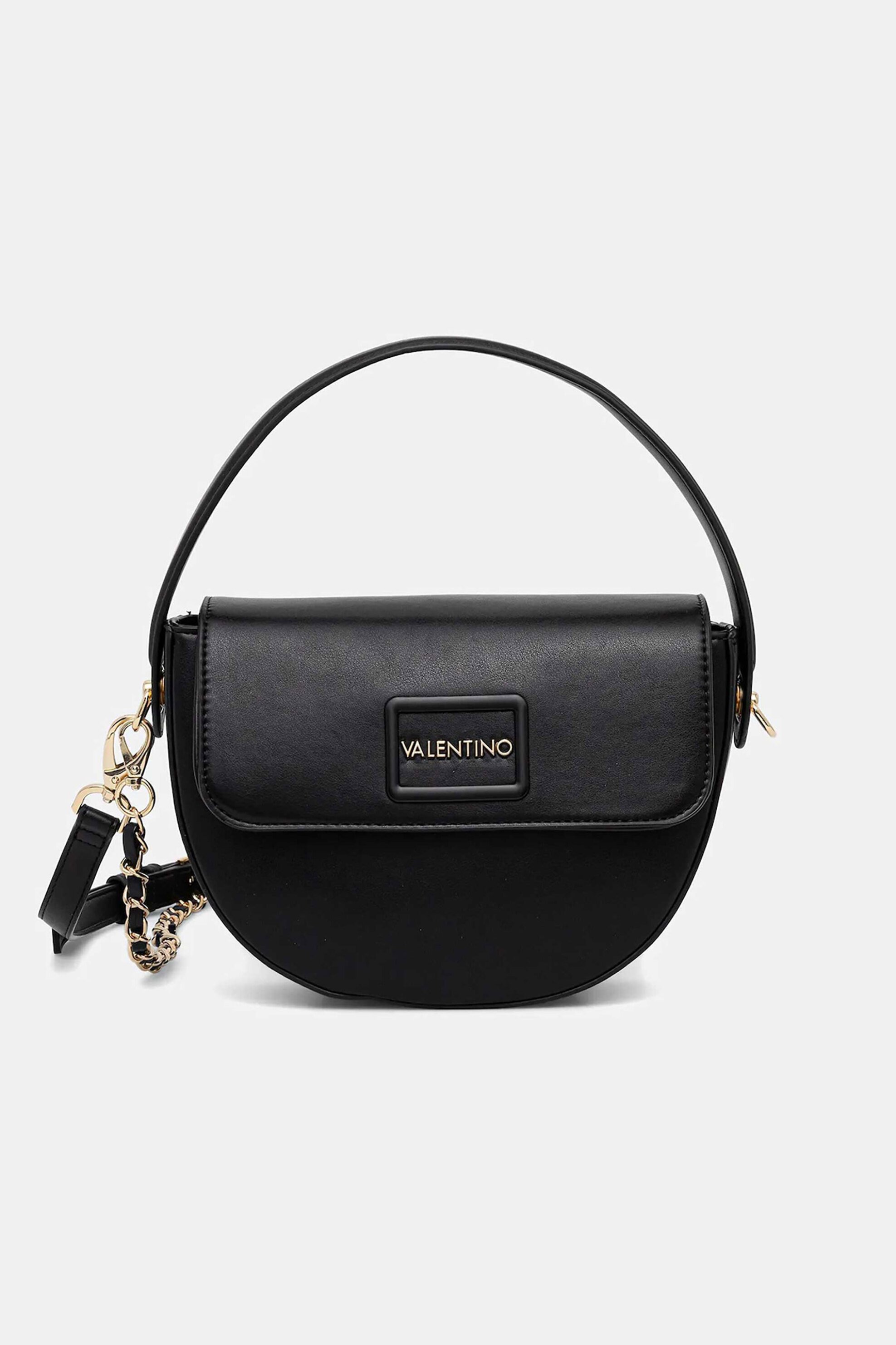 VALENTINO BY MARIO VALENTINO Valentino γυναικεία τσάντα χειρός με αλυσίδα - 46LVBS9DL09/WAN Μαύρο