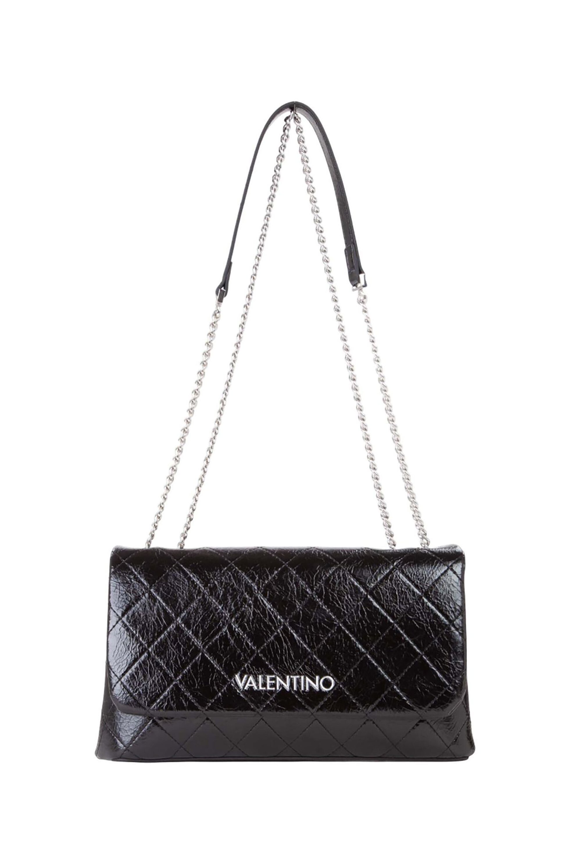 Valentino γυναικεία τσάντα ώμου καπιτονέ "Wakanda" - 46LVBS9DH09/WAK Μαύρο