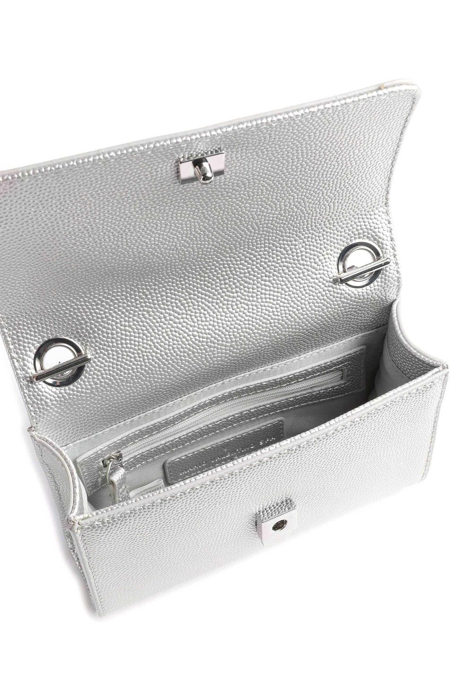 Valentino Γυναικεία Τσάντα Crossbody Divina - 74Lvbs1R403G Di Ασημί