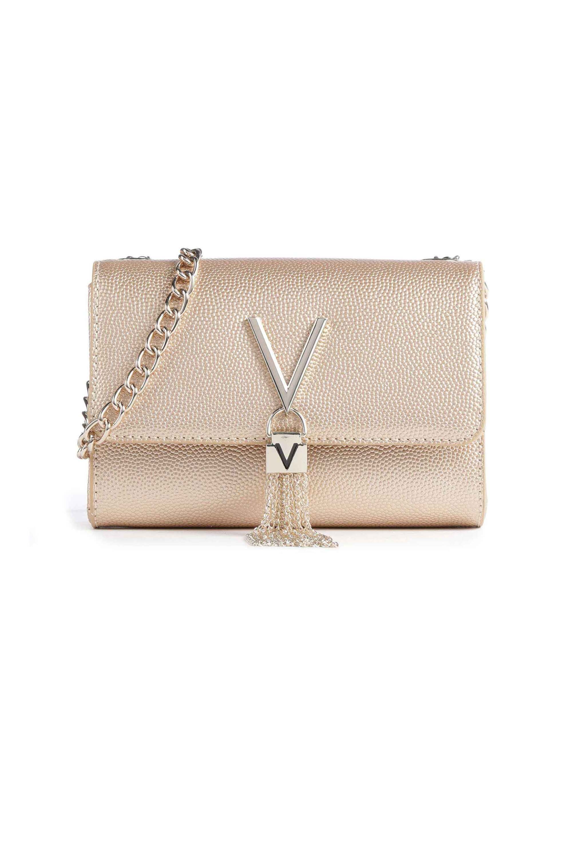 Valentino γυναικεία τσάντα crossbody "Divina" - 74LVBS1R403G/DI Χρυσό