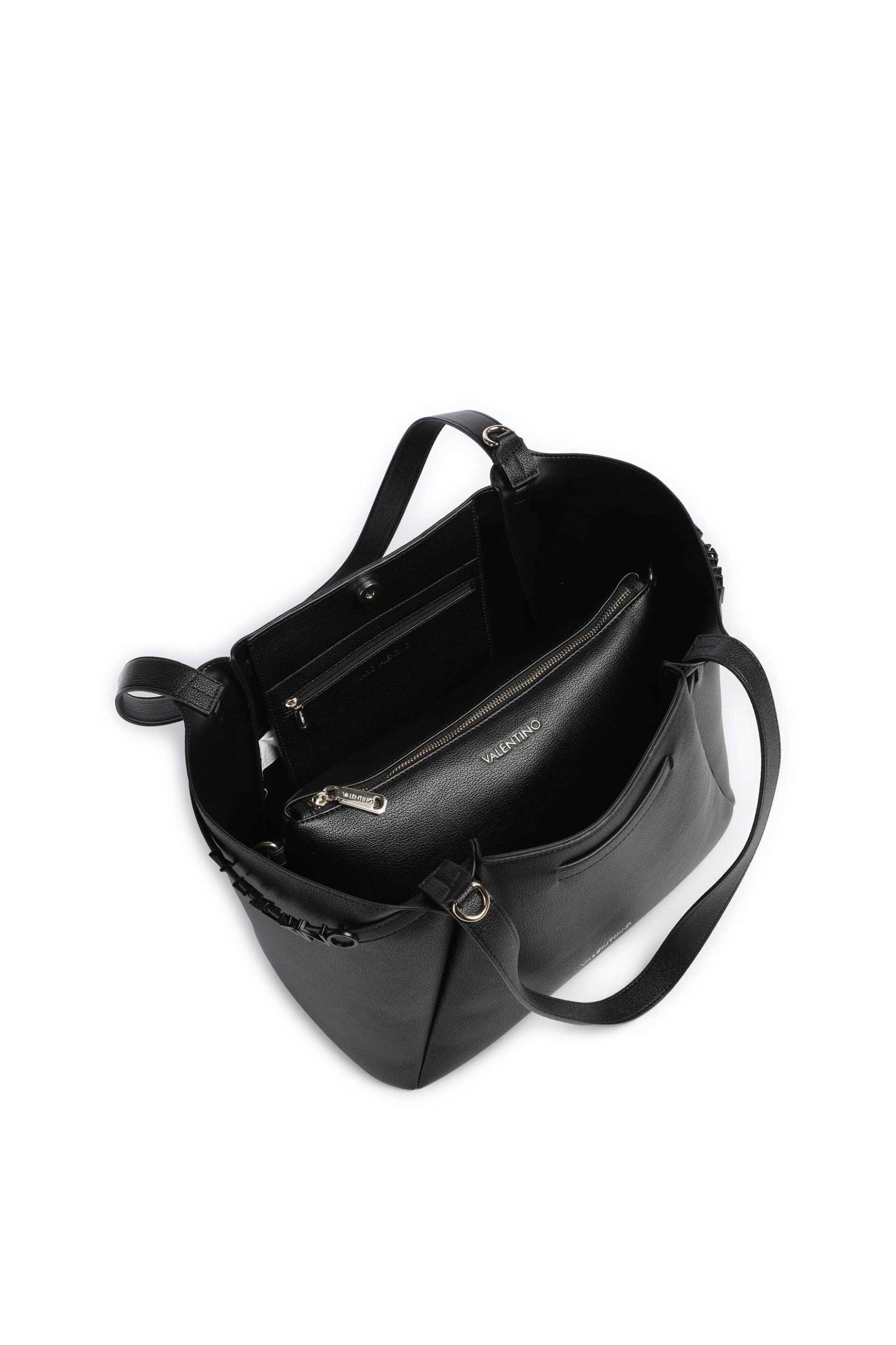 Valentino Γυναικεία Τσάντα Tote Medea - 74Lvbs9Q801 Med Μαύρο