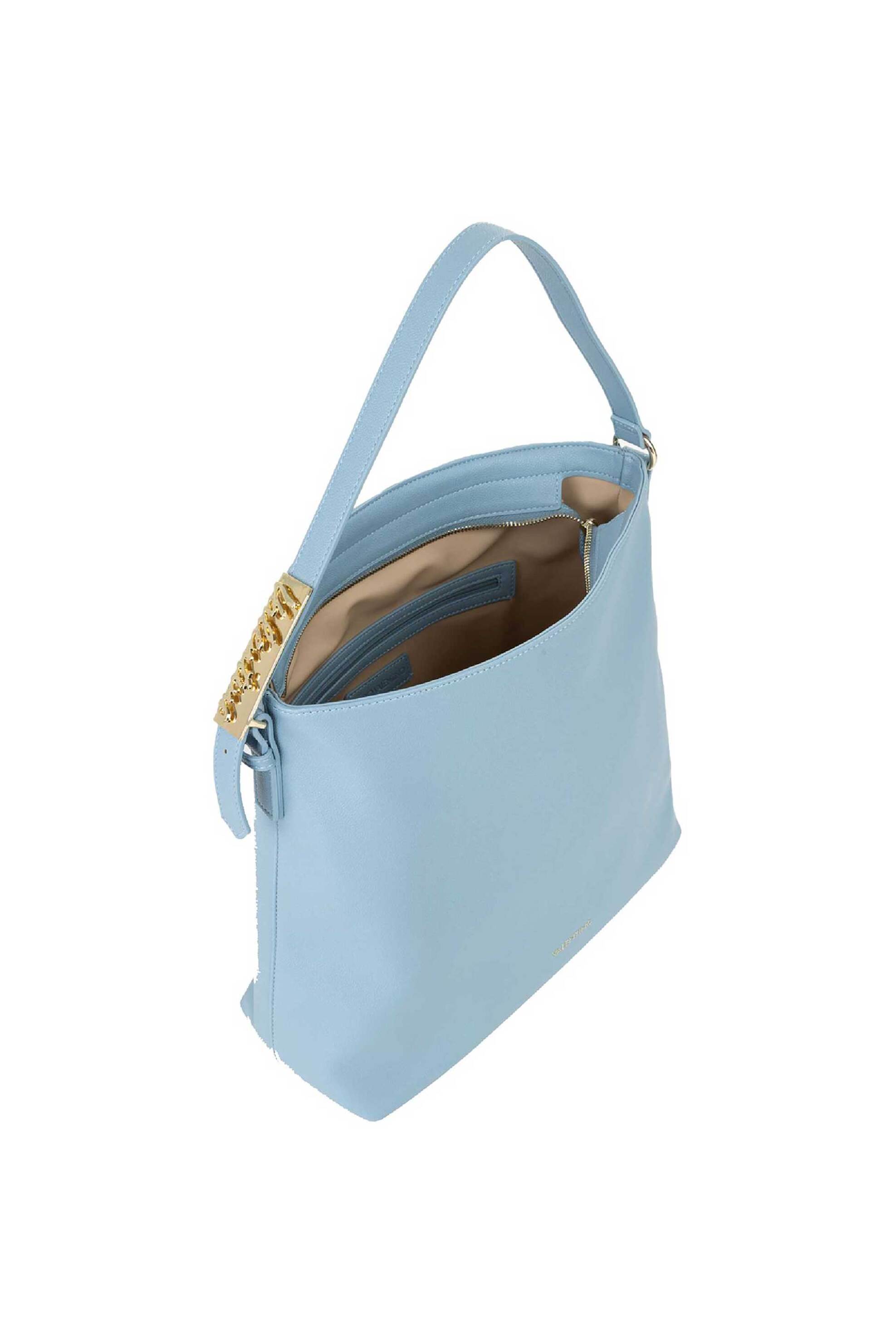 Valentino Γυναικεία Τσάντα Hobo Helen - 74Lvbs9N507G He Μπλε Ανοιχτό