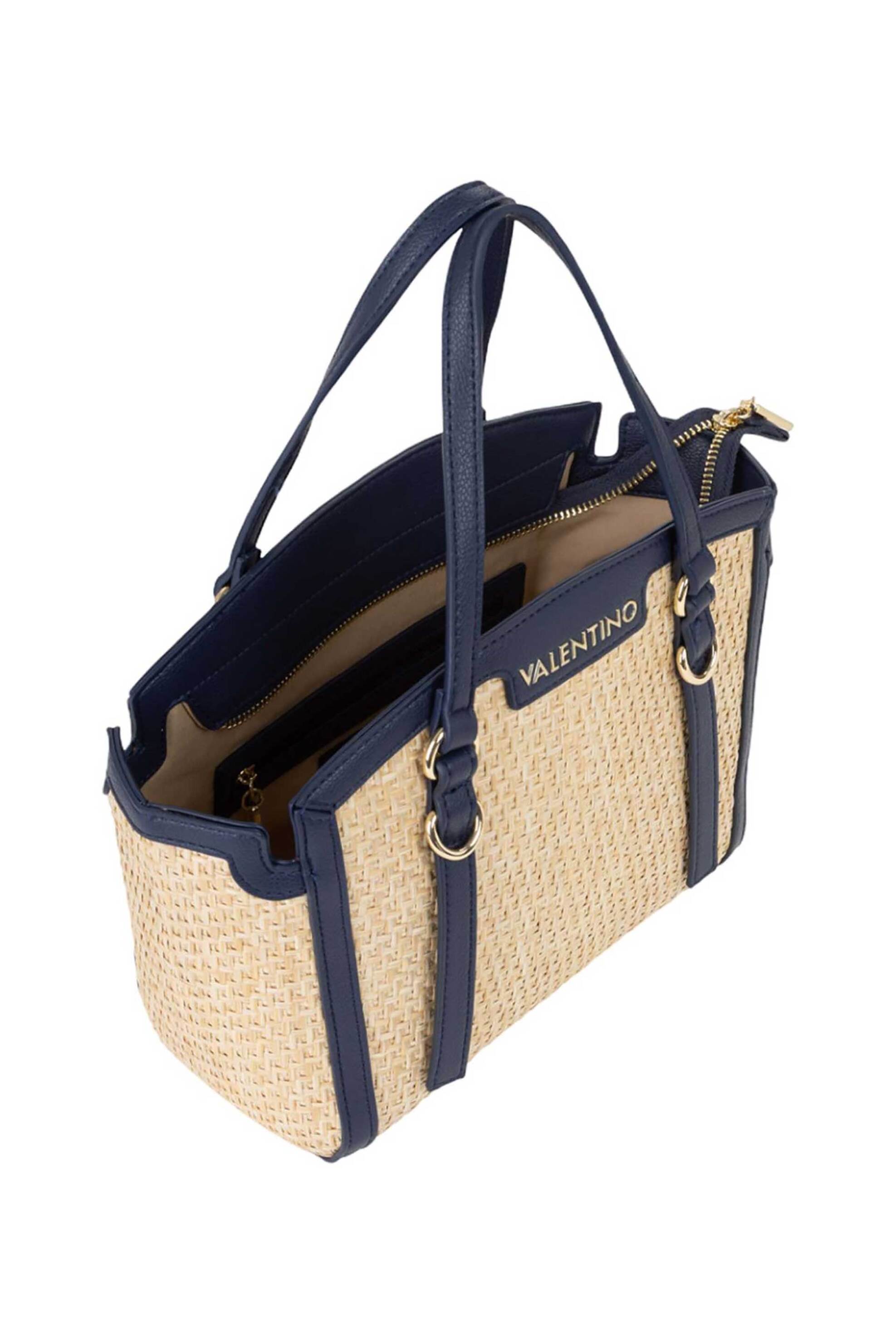 Valentino Γυναικεία Τσάντα Χειρός Demetra - 74Lvbs9R904 Dem Μπλε