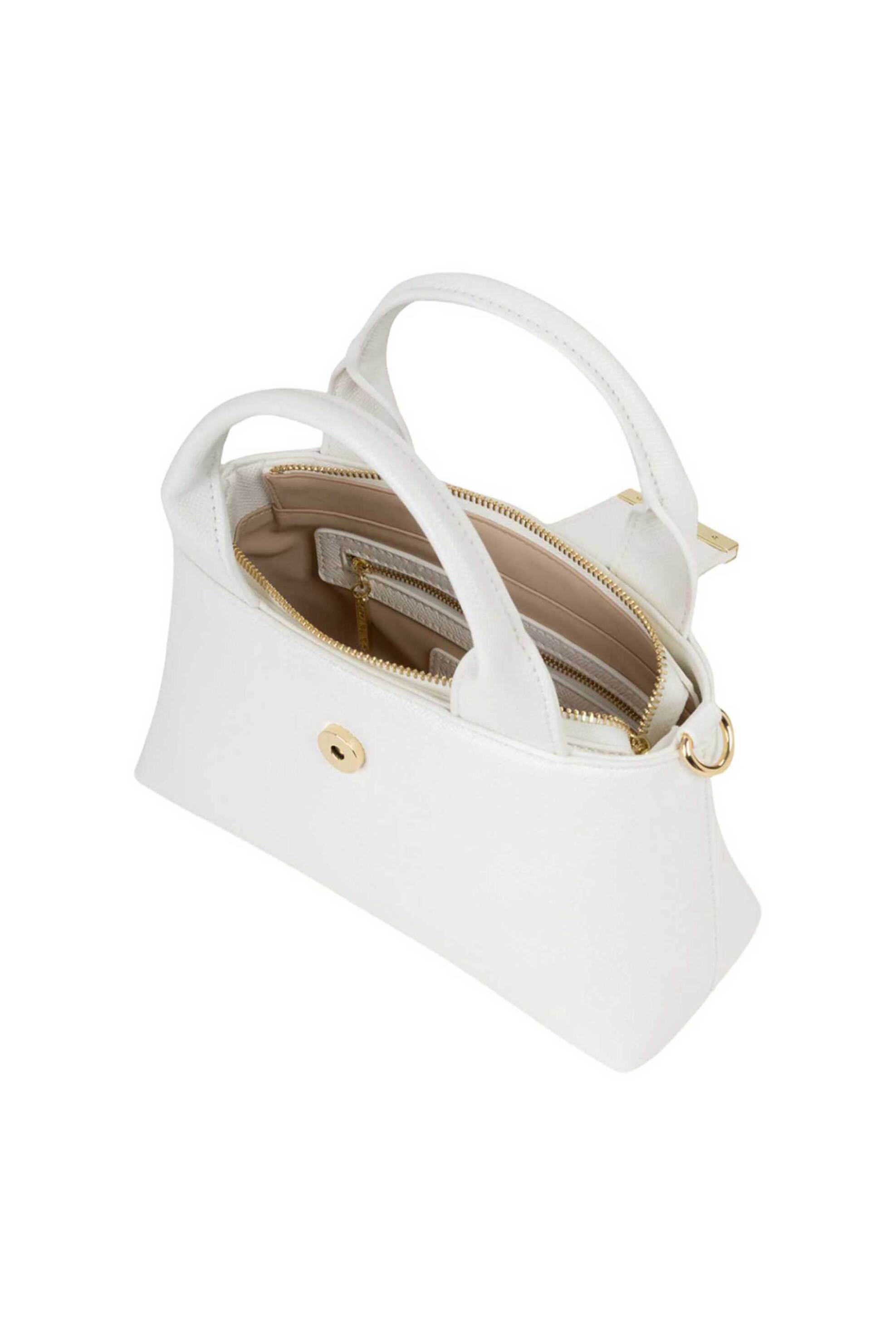 Valentino Γυναικεία Τσάντα Χειρός Dione - 74Lvbs9U806 Dio Λευκό