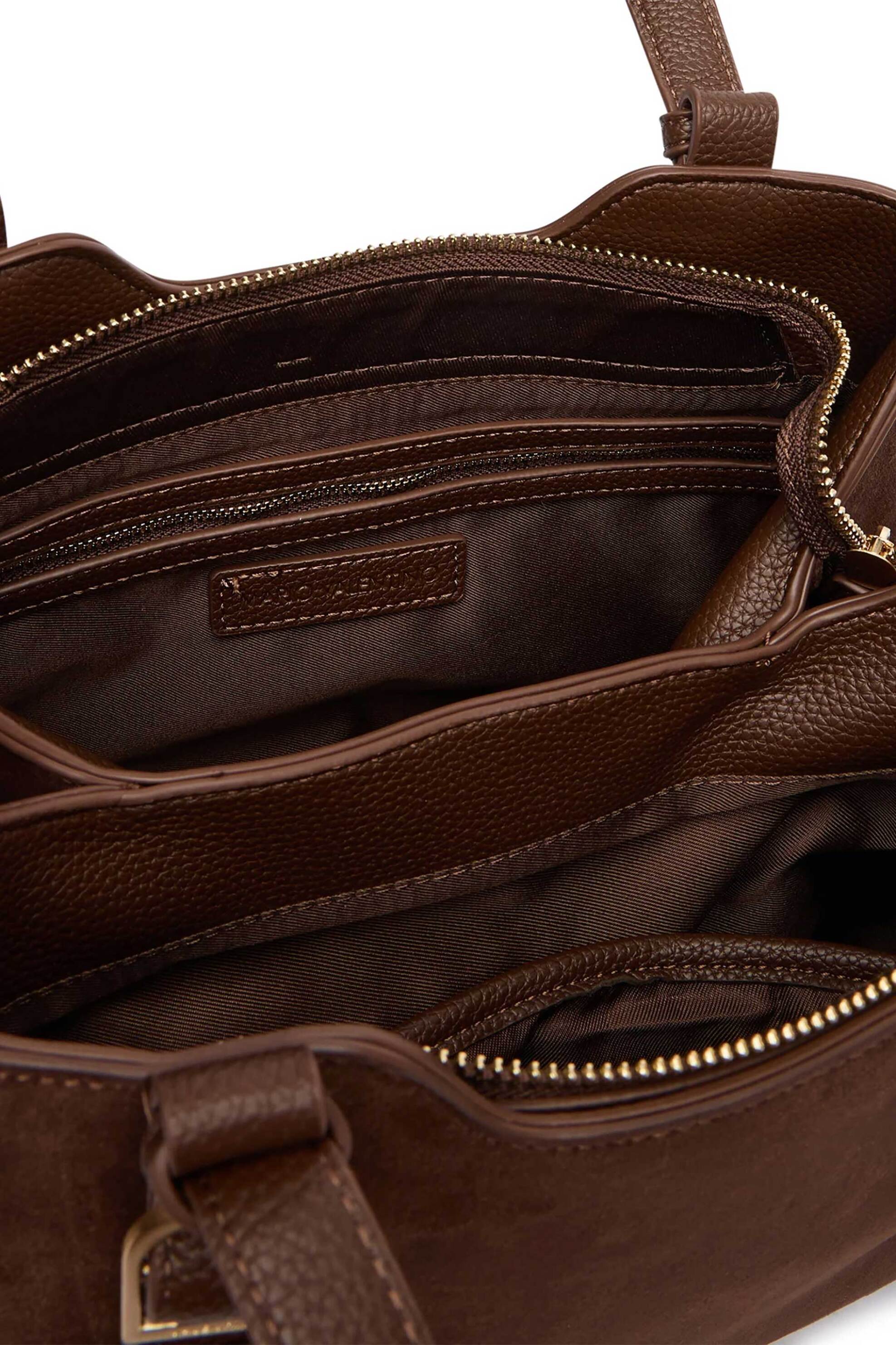 VALENTINO BY MARIO VALENTINO Valentino γυναικεία τσάντα tote "Winnie Winter" - 00MVBSABH01 WINNIE WINTER Καφέ - 3