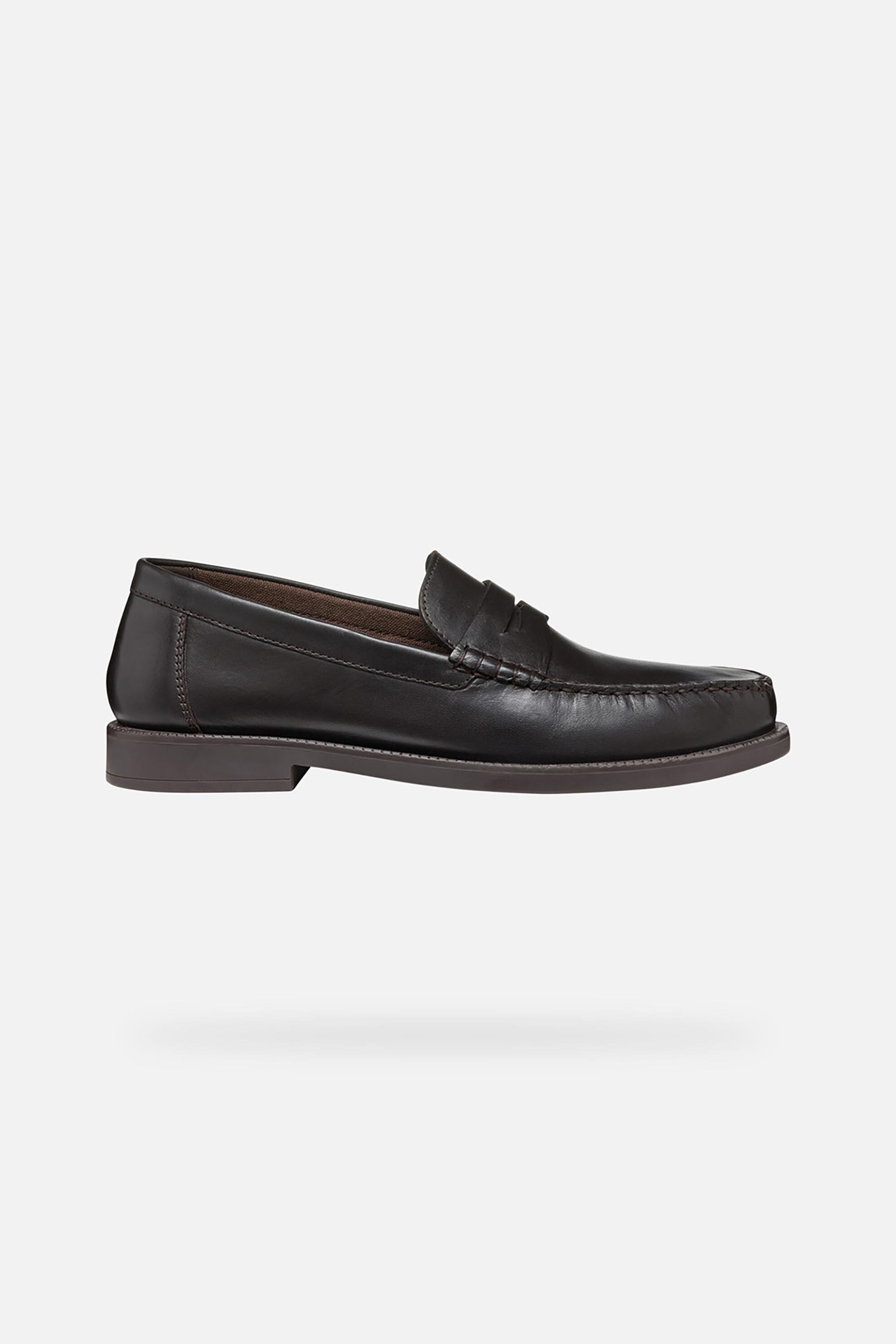 GEOX Geox ανδρικά δερμάτινα loafers "Recanati" - U55HVD00043C6009 Καφέ