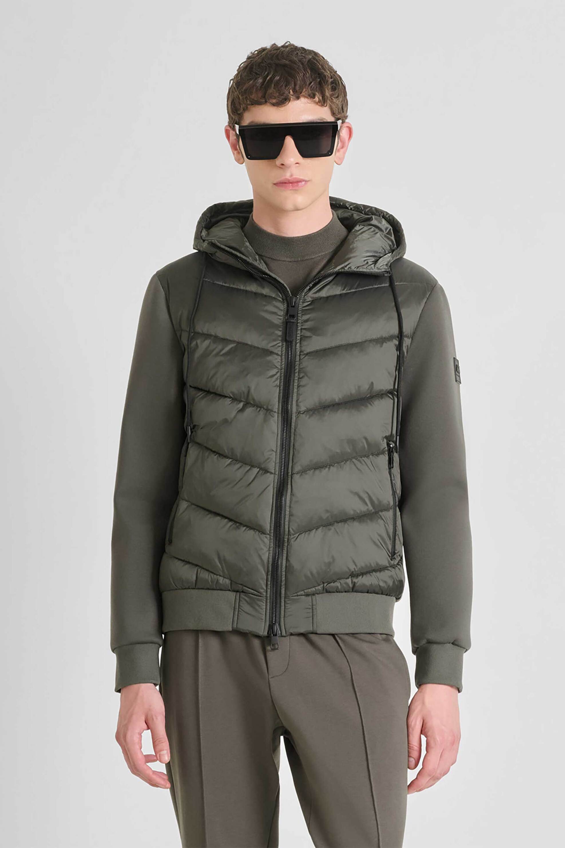 ANTONY MORATO Antony Morato ανδρικό jacket με καπιτονέ σχέδιο - CO00948FA600275 Χακί