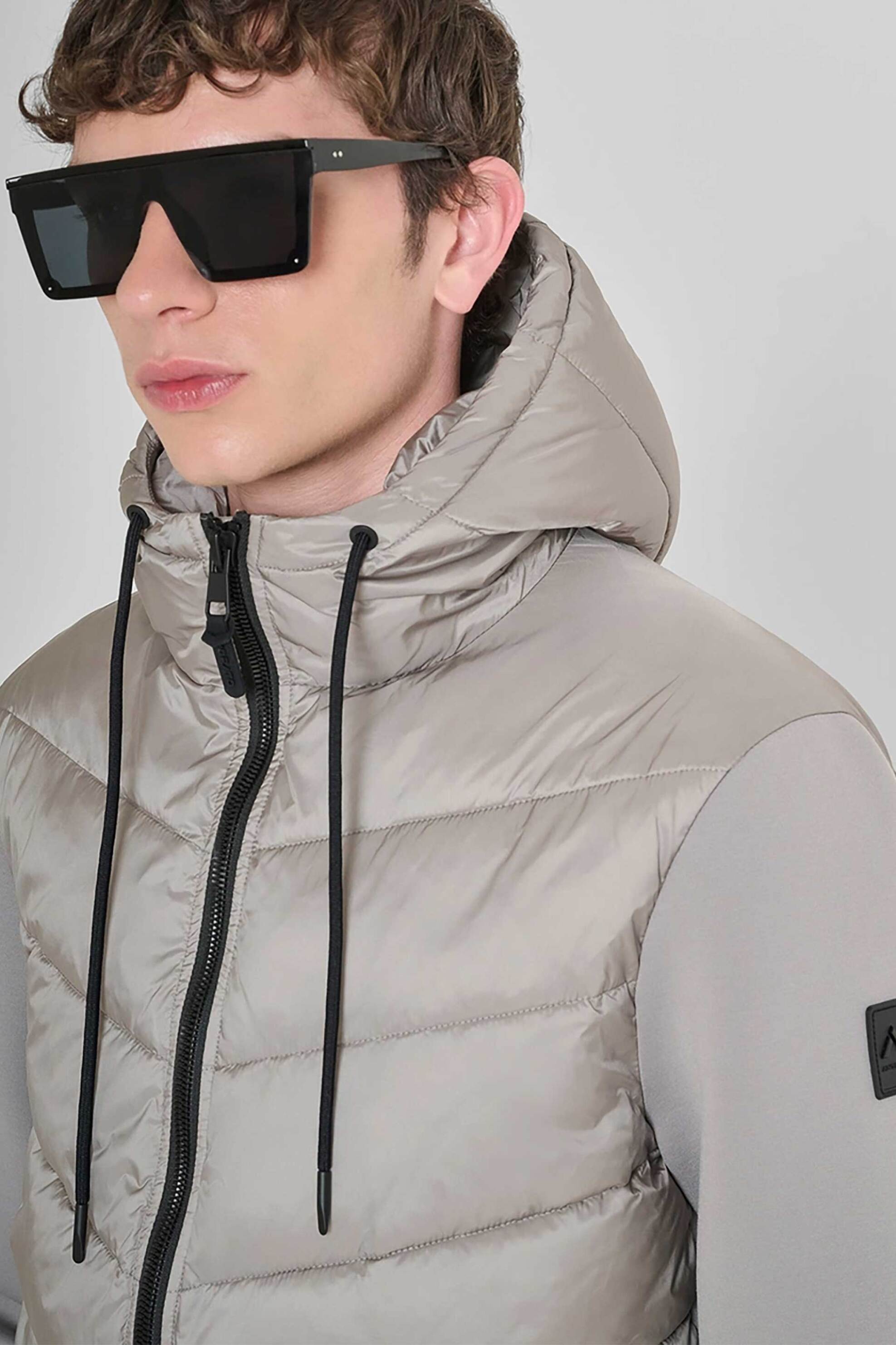 Antony Morato ανδρικό jacket με καπιτονέ σχέδιο - CO00948FA600275 Γκρι φωτογραφία