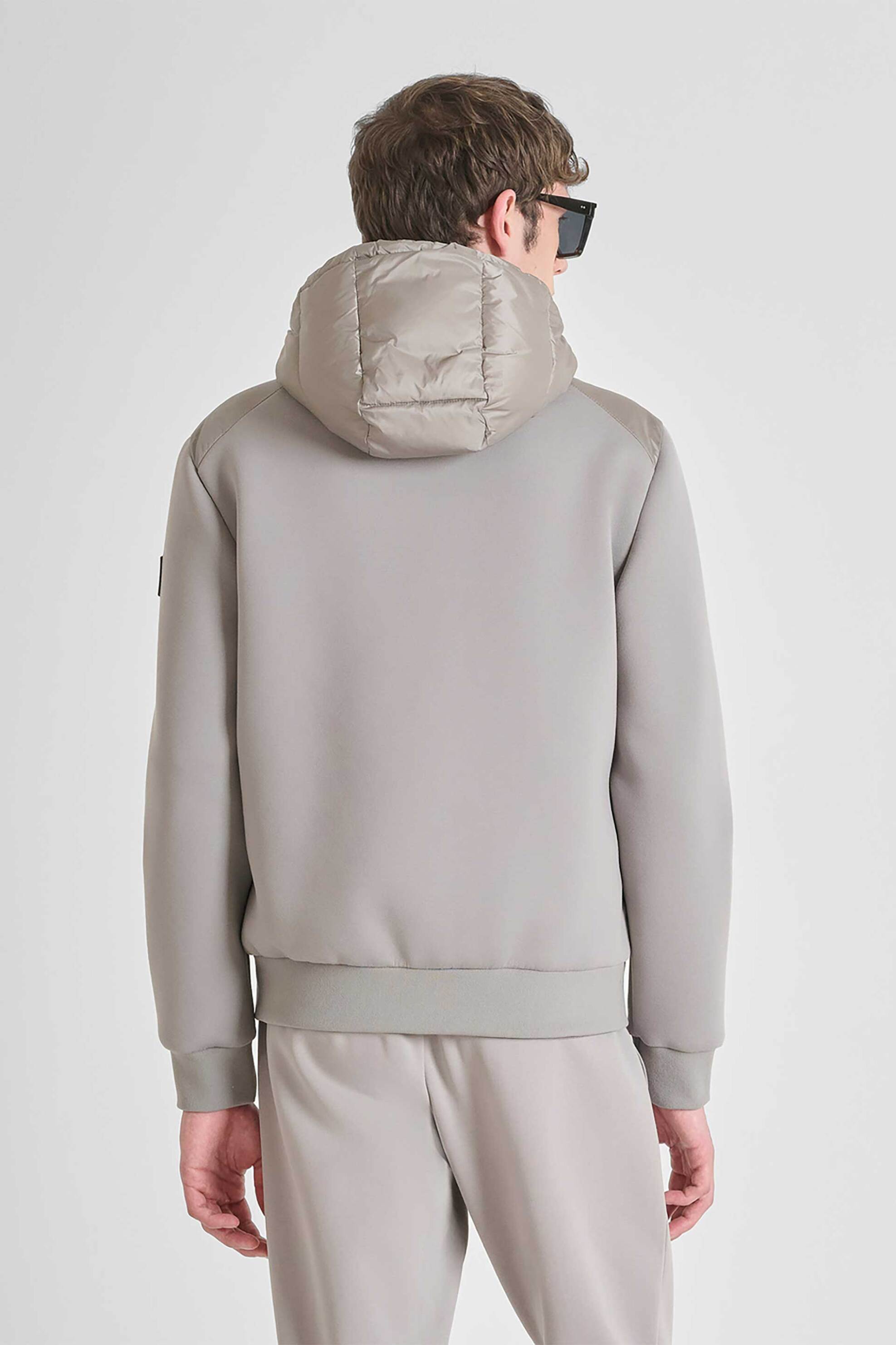 Antony Morato ανδρικό jacket με καπιτονέ σχέδιο - CO00948FA600275 Γκρι φωτογραφία