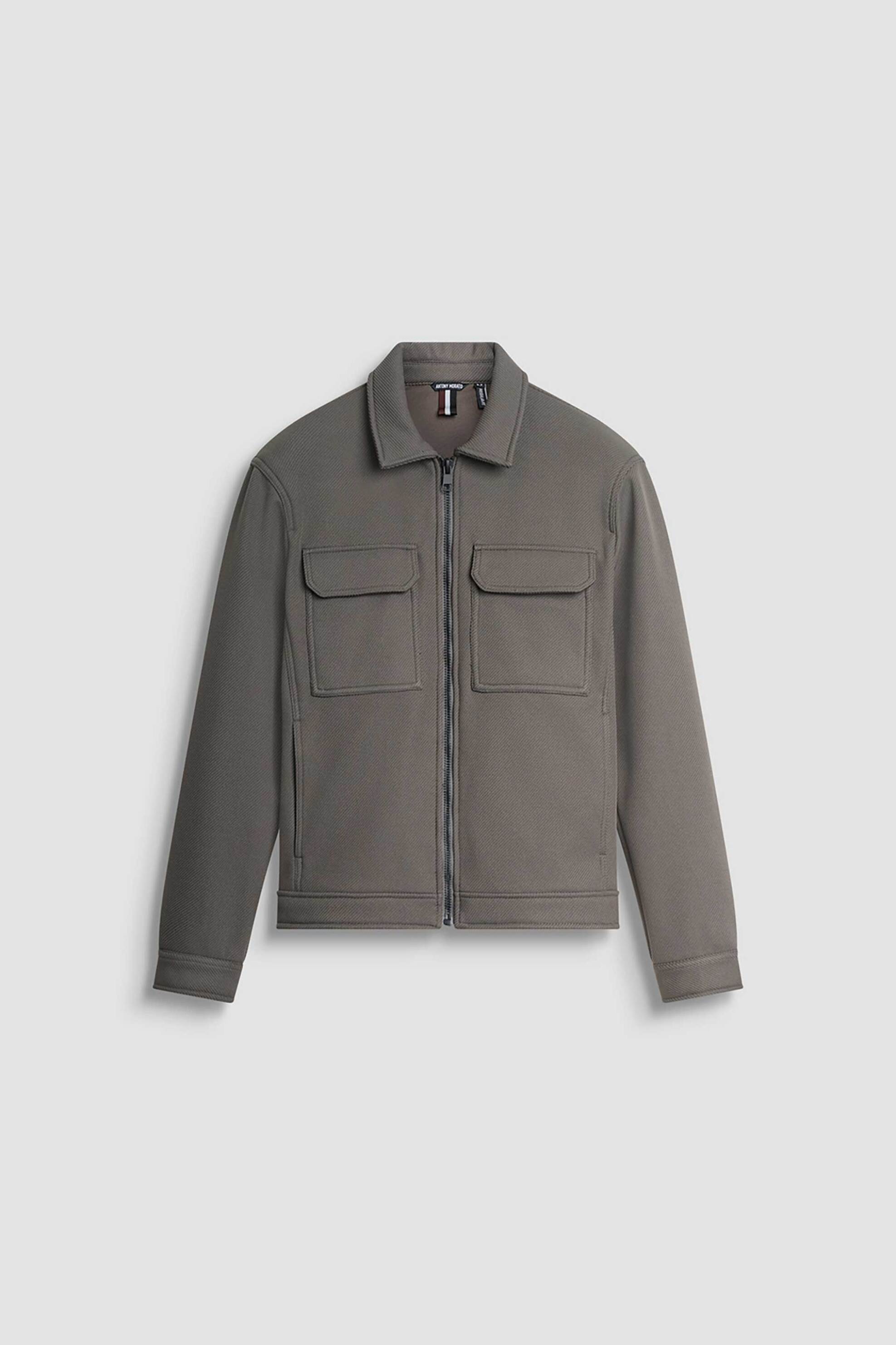 ANTONY MORATO Antony Morato ανδρικό jacket με τσέπες στο στήθος Regular Fit - FL01104FA150224 Χακί