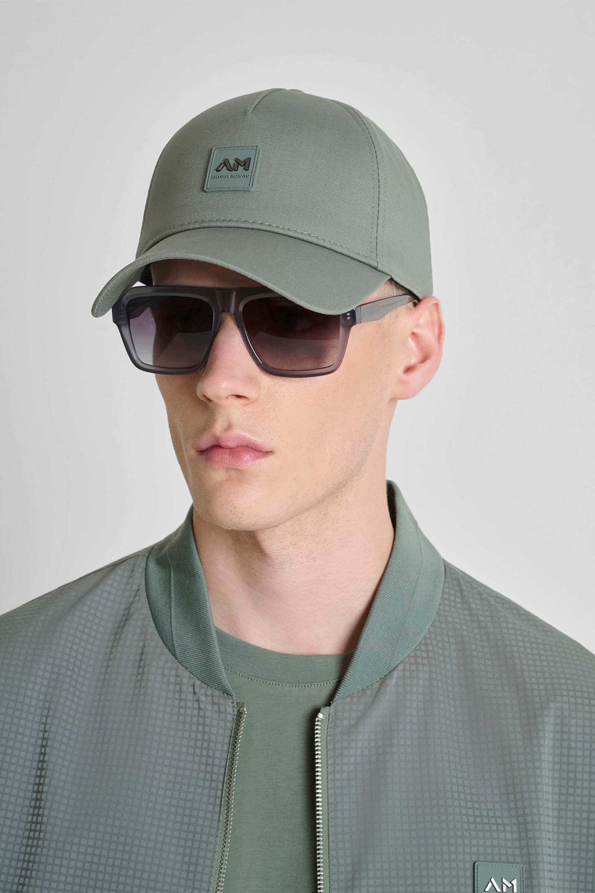 Antony Morato ανδρικό καπέλο jockey με logo patch - HA00388FA800184 Λαδί