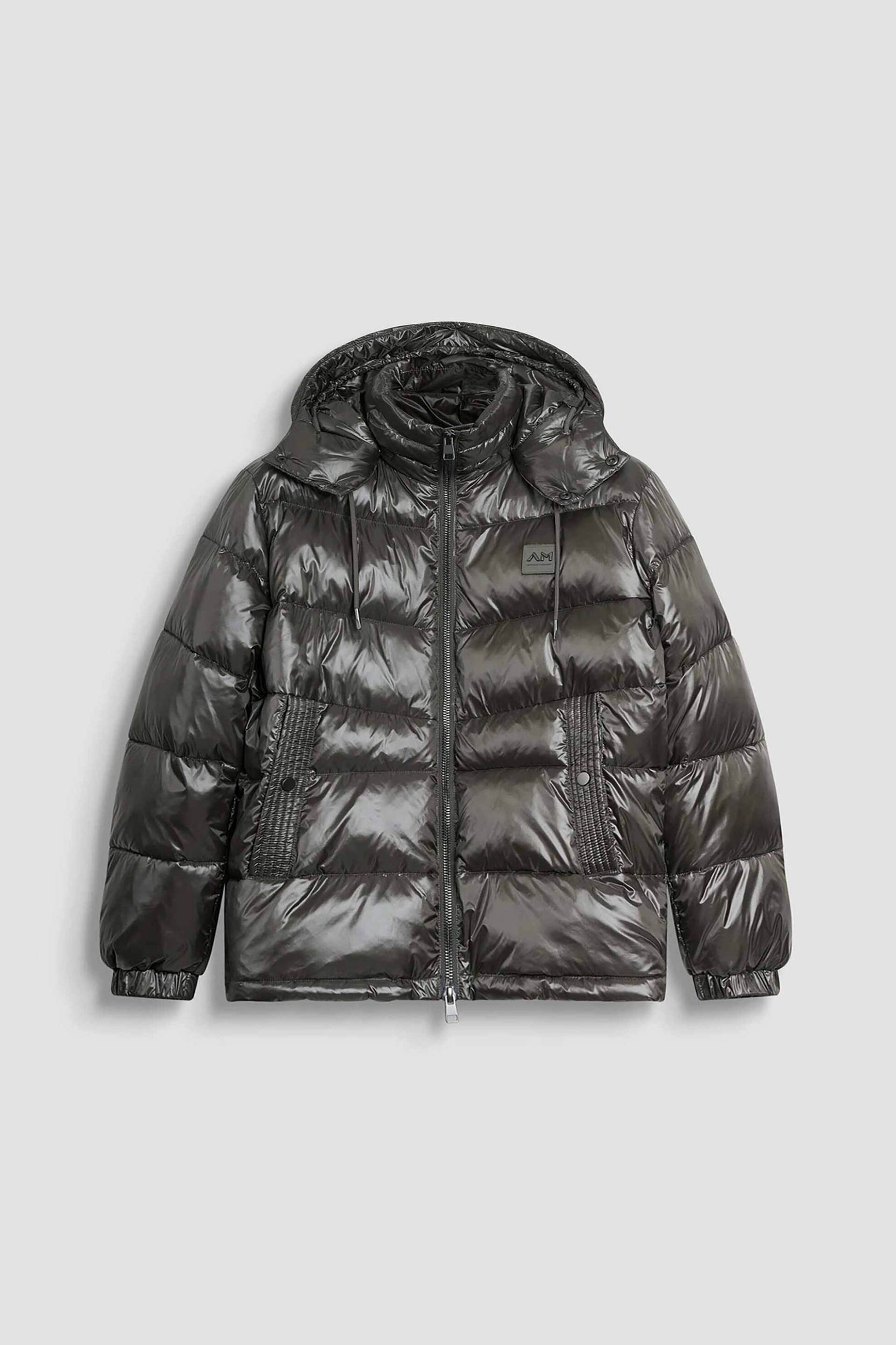 ANTONY MORATO Antony Morato ανδρικό μπουφάν καπιτονέ με logo patch - CO00968FA600272 Χακί