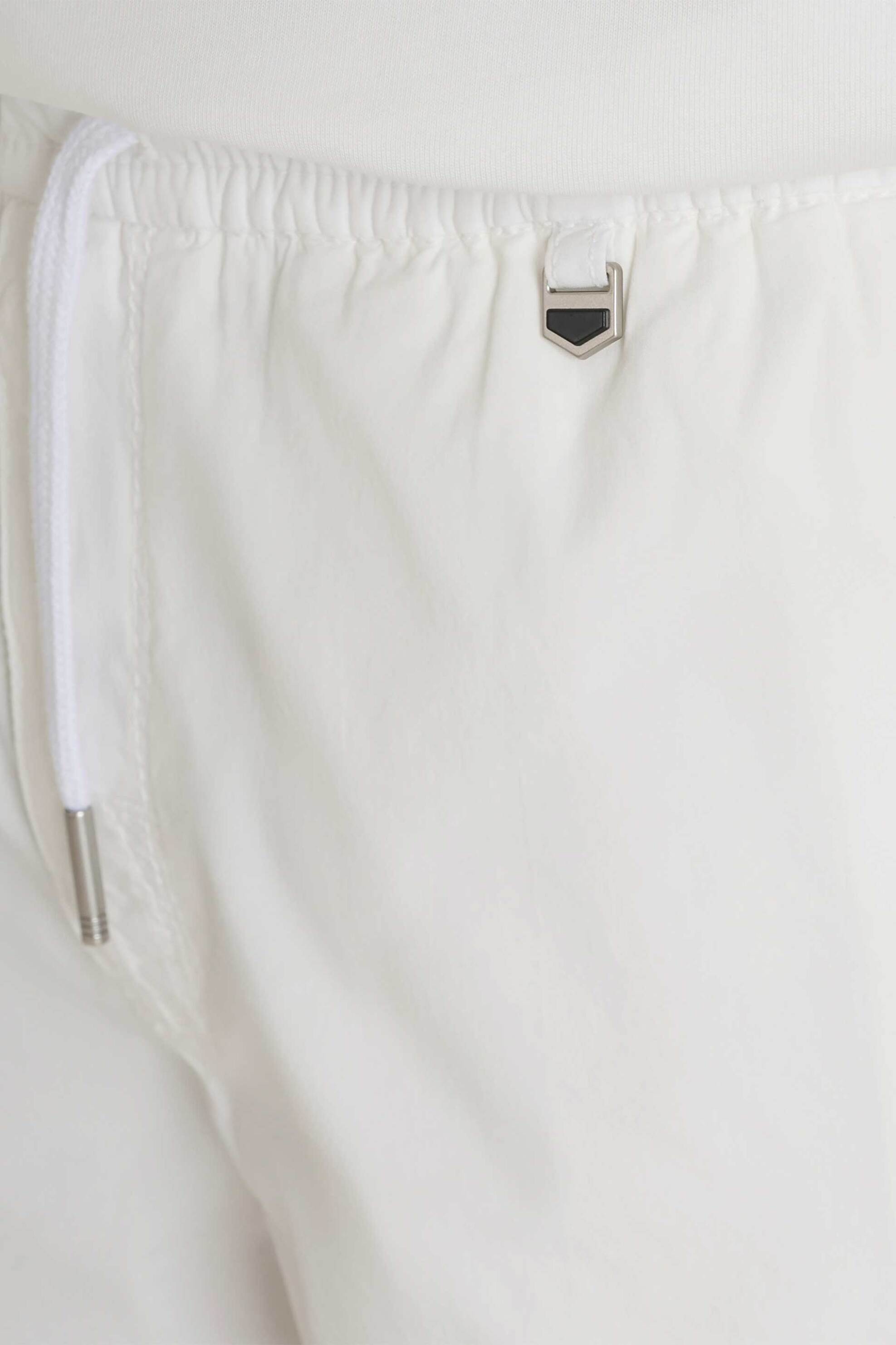 Antony Morato Ανδρική Βερμούδα με Ελαστική Μέση Regular Fit Nolan - Sh00229Fa900138 Υπόλευκο