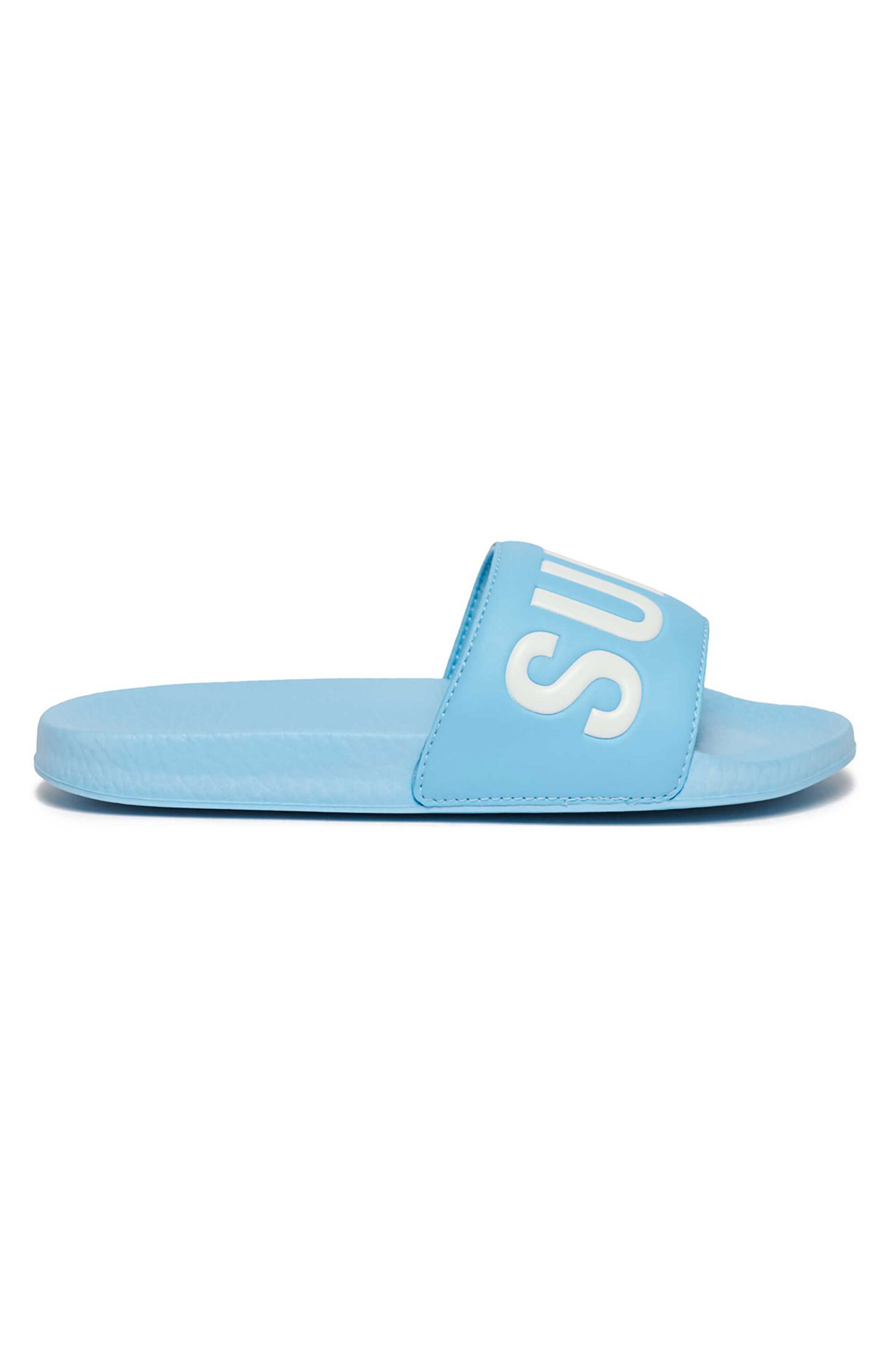 Superdry γυναικείες σαγιονάρες με λογότυπο - WF310256A Γαλάζιο