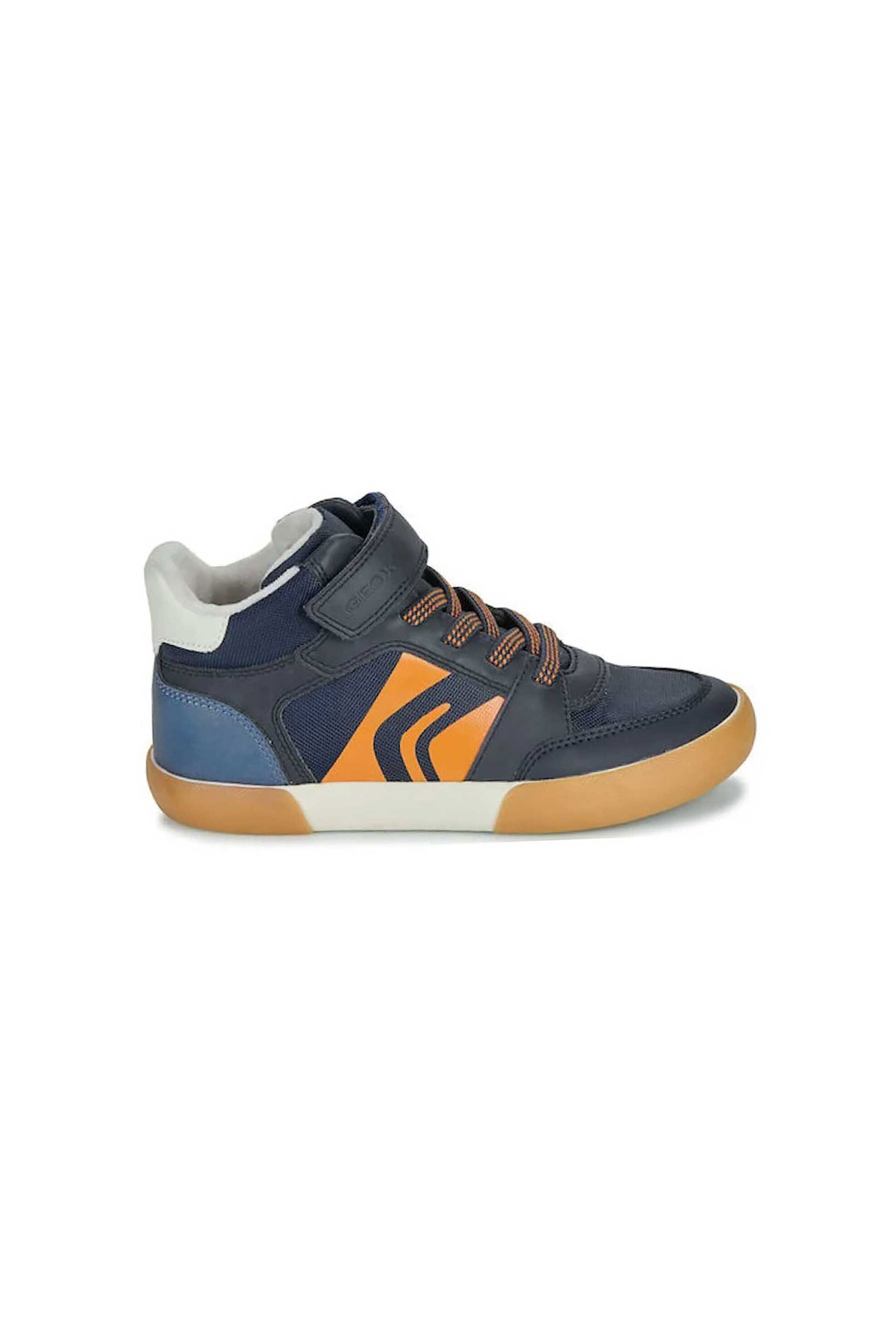 Geox παιδικά μποτάκια sneakers "Gisli" - J565CA0MEFUC4218 Πορτοκαλί