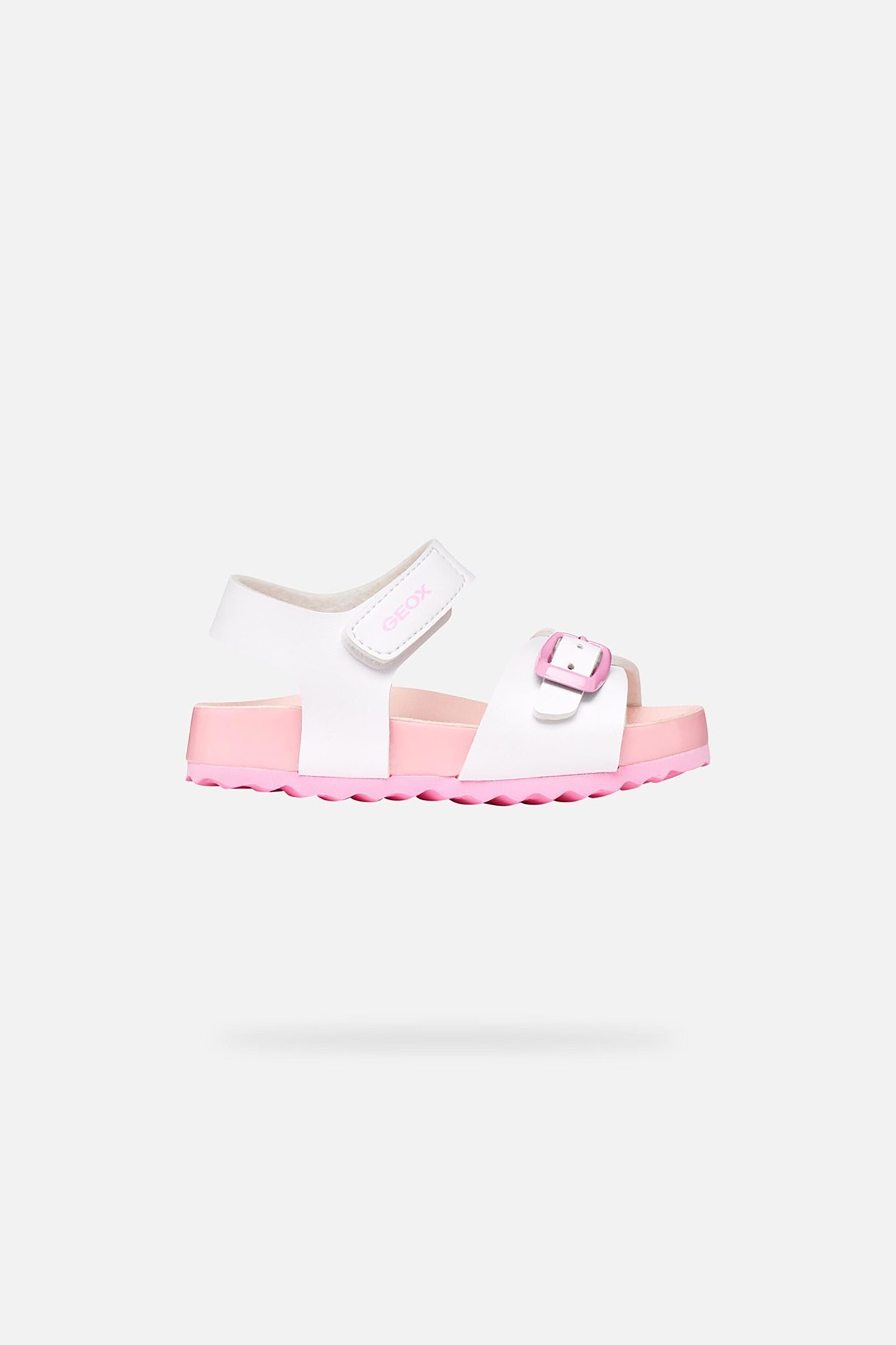 Geox βρεφικά σανδάλια "Chalki Toddler Girl" - B652RA000BCC0406 Λευκό