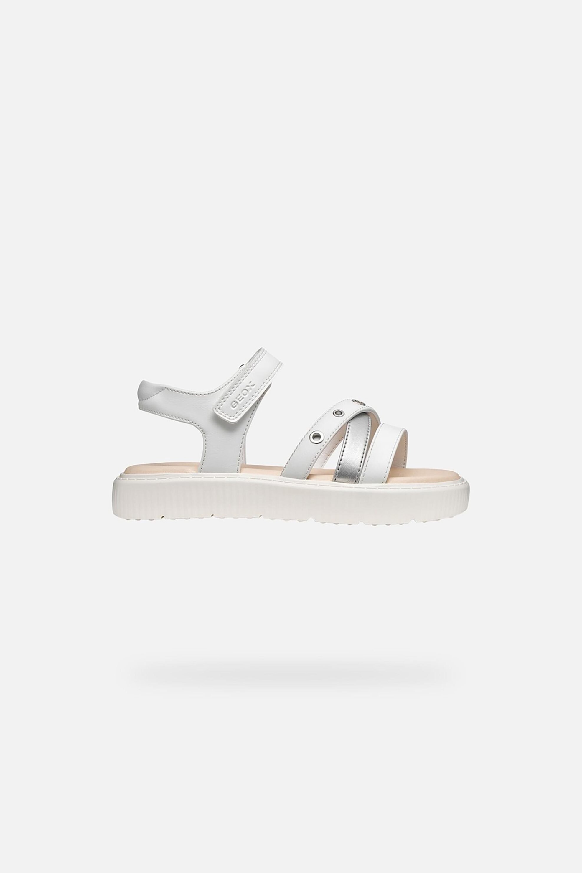 Geox παιδικά σανδάλια "Kodette Girl" - J45DBI000BCC1000 Λευκό
